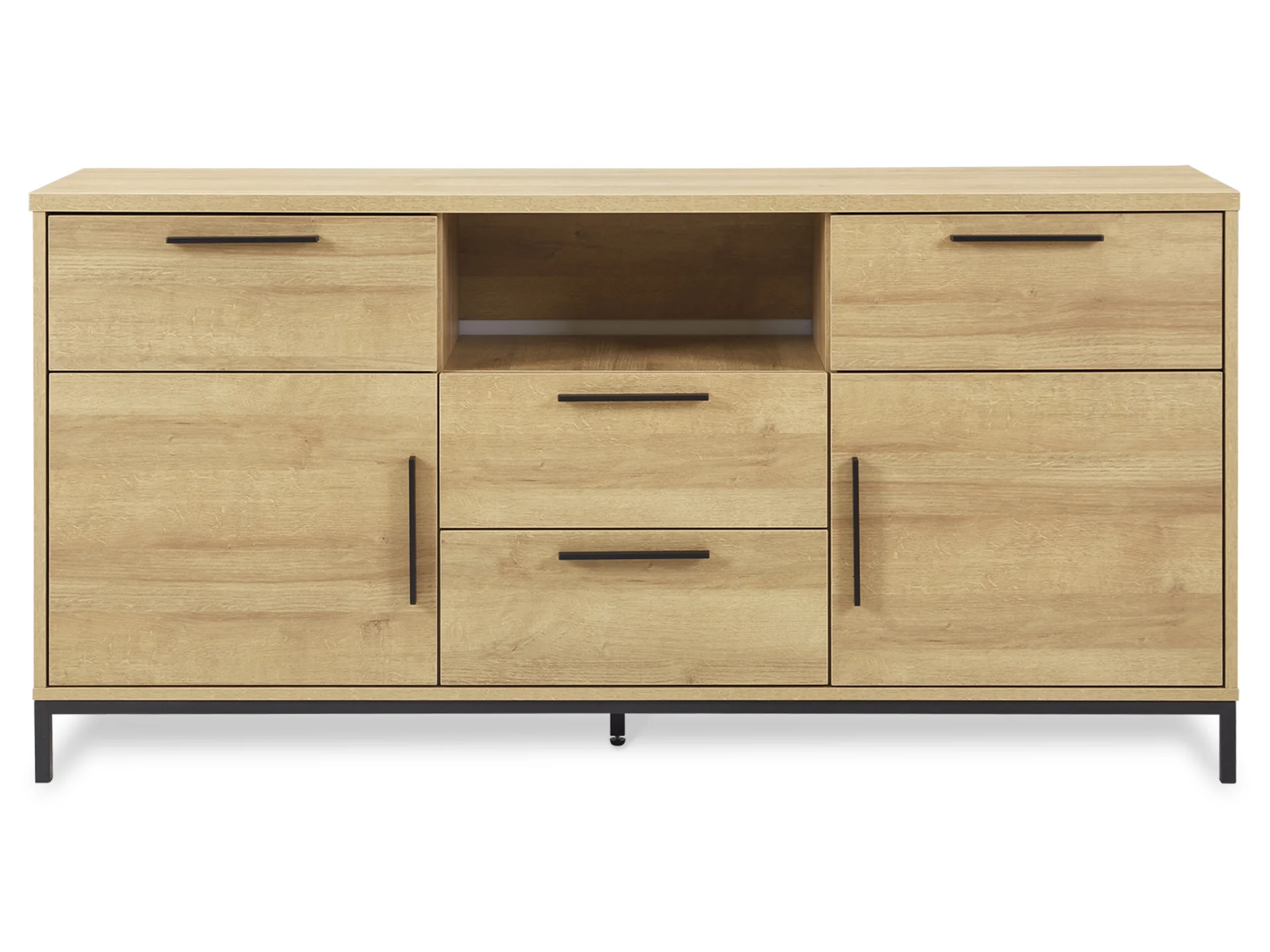 Kaden Sideboard Buffet Table - Oak - Image 4