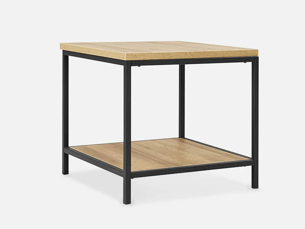 KADEN Square Coffee Table - OAK - Image 3