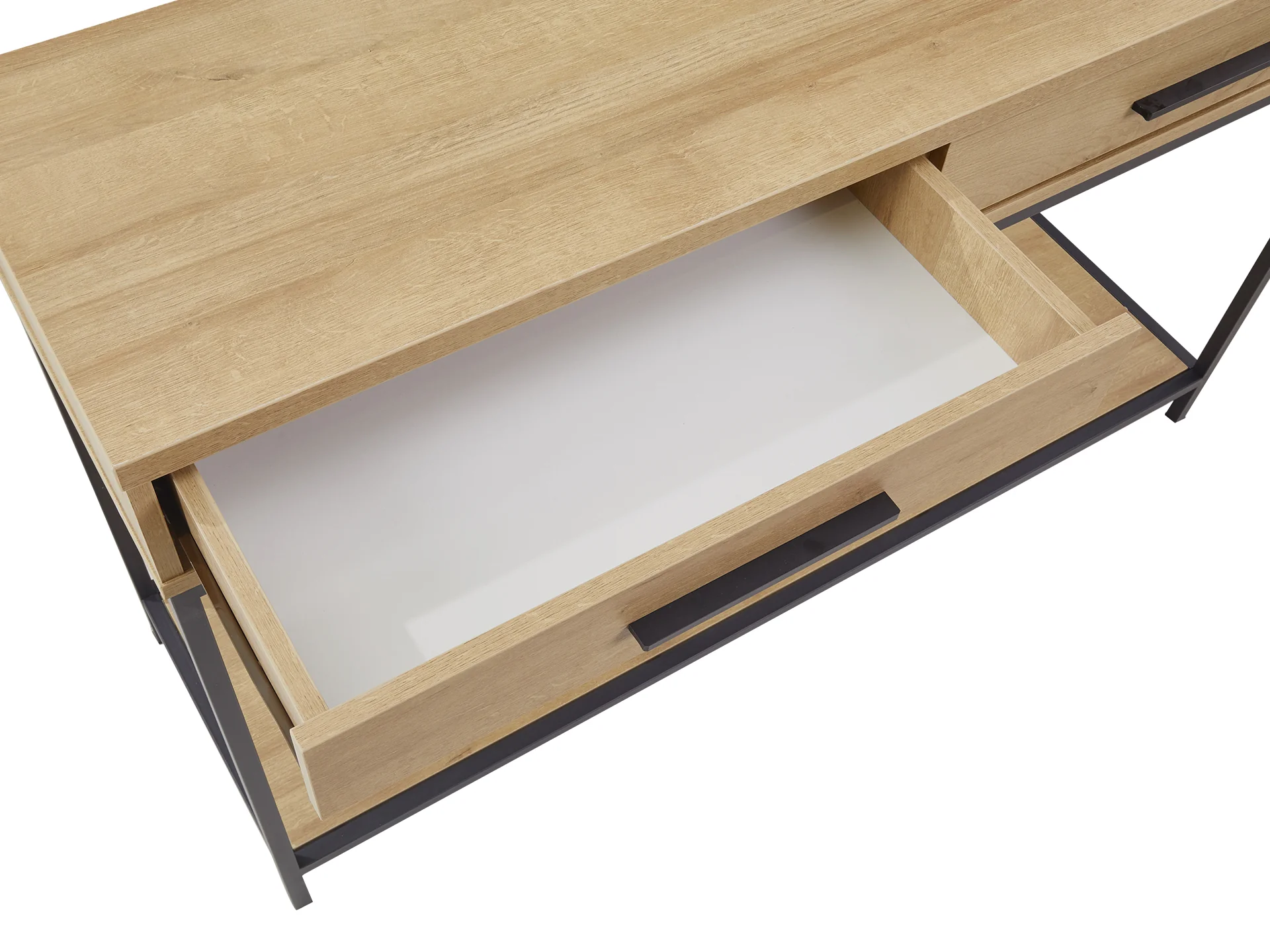 Kaden Wooden Console Table - Oak - Image 6