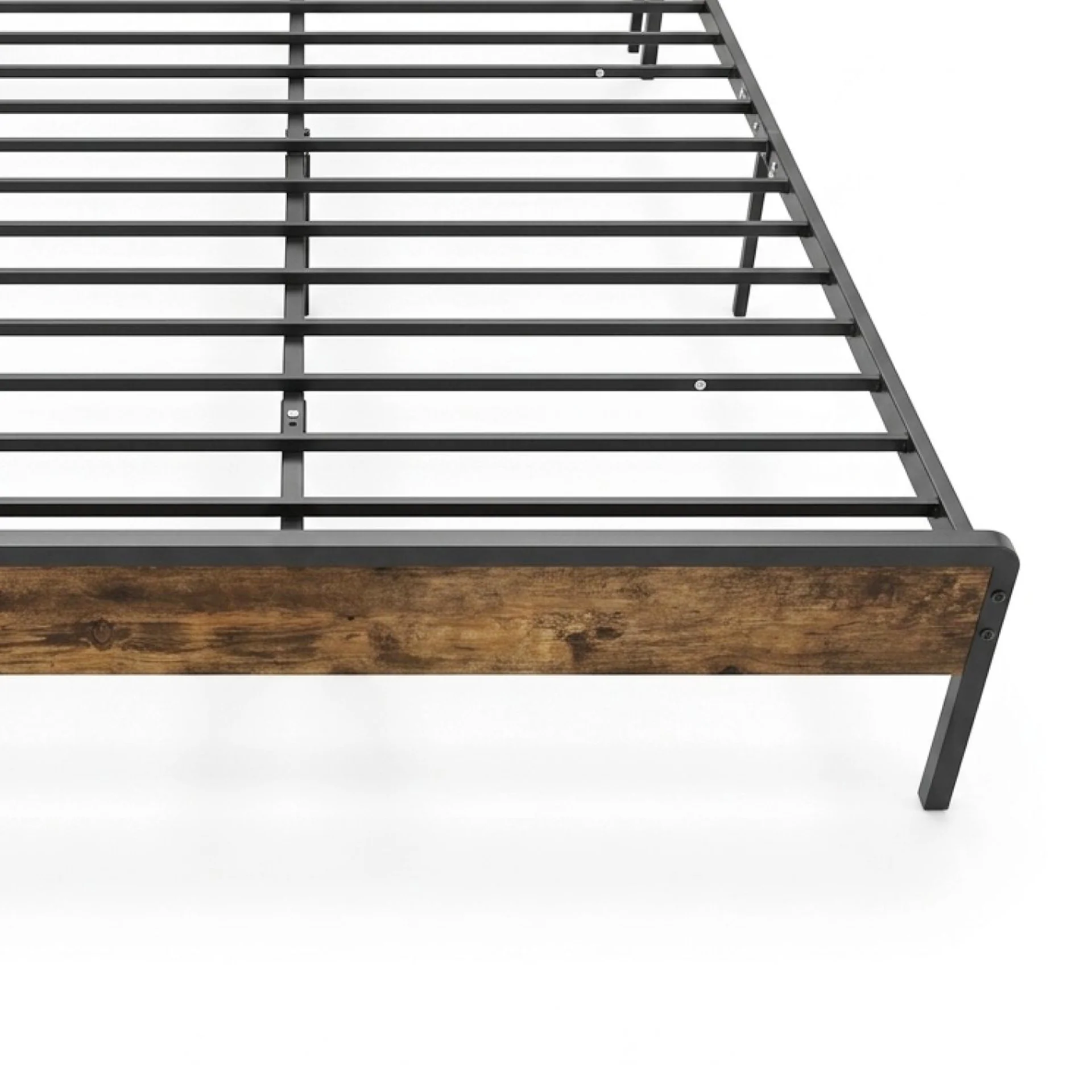 Kaha Queen Metal Bed Frame - Black - Image 10