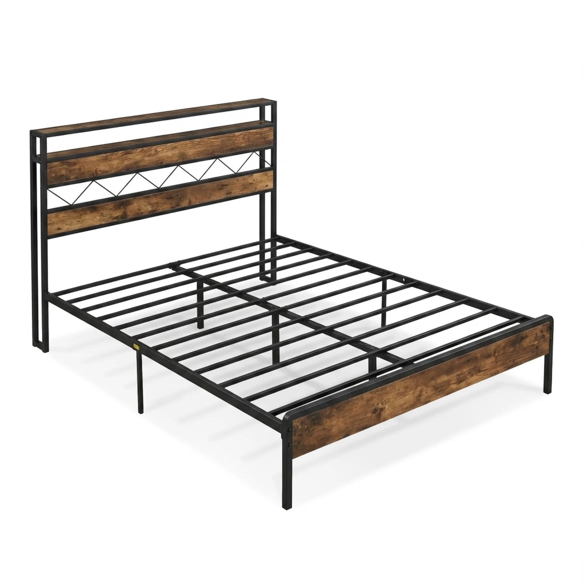 Kaha Queen Metal Bed Frame - Black - Image 7