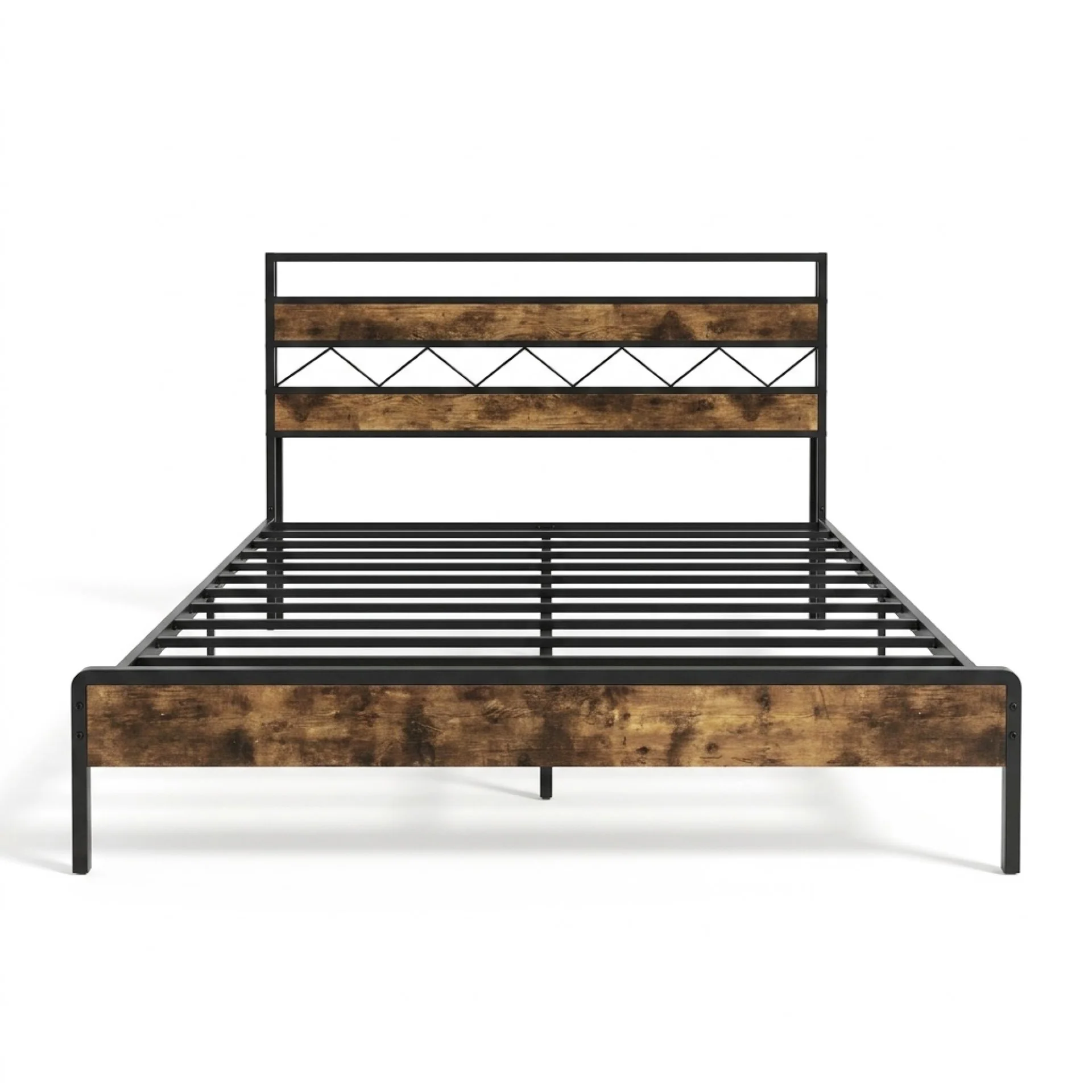 Kaha Queen Metal Bed Frame - Black - Image 8