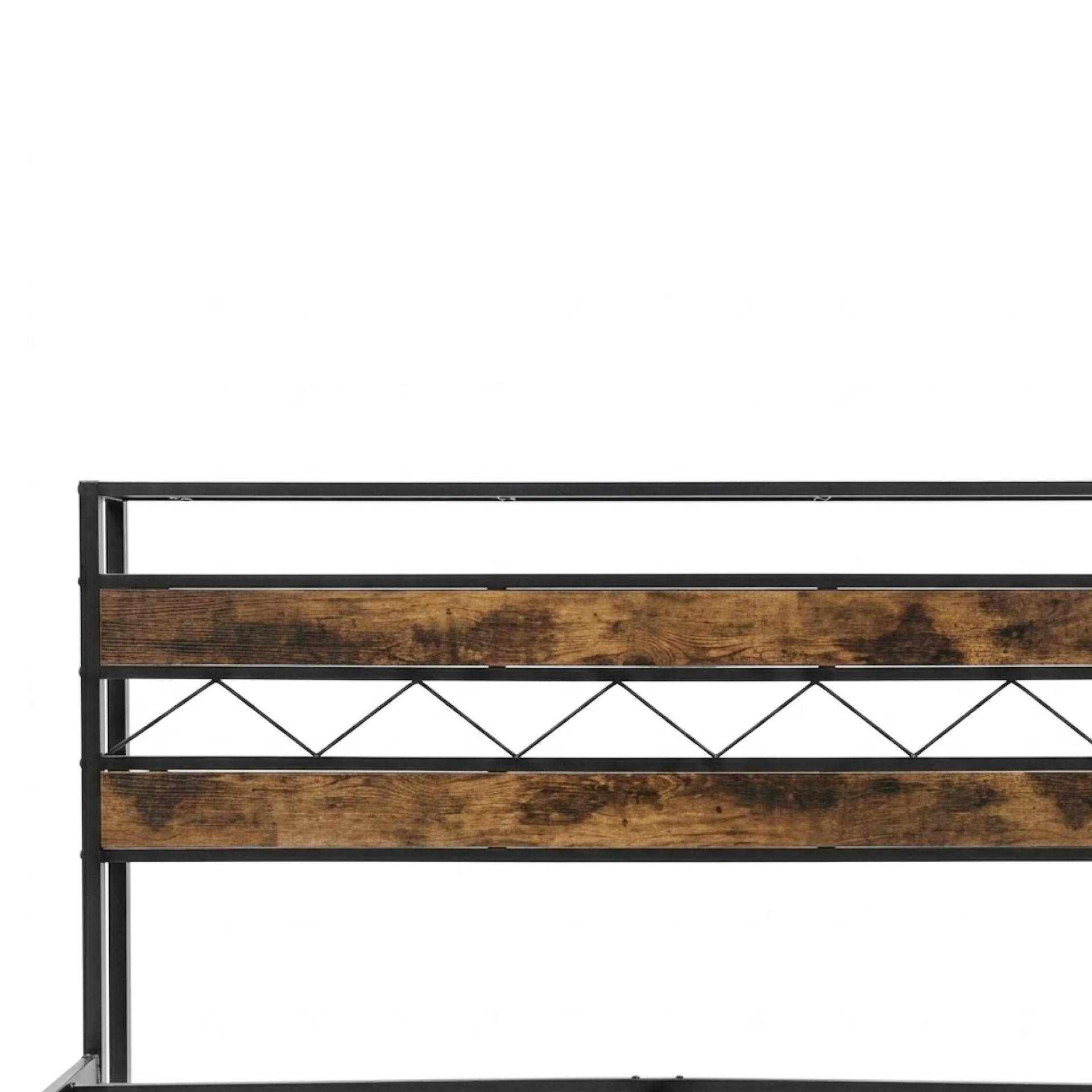 Kaha Queen Metal Bed Frame - Black - Image 9