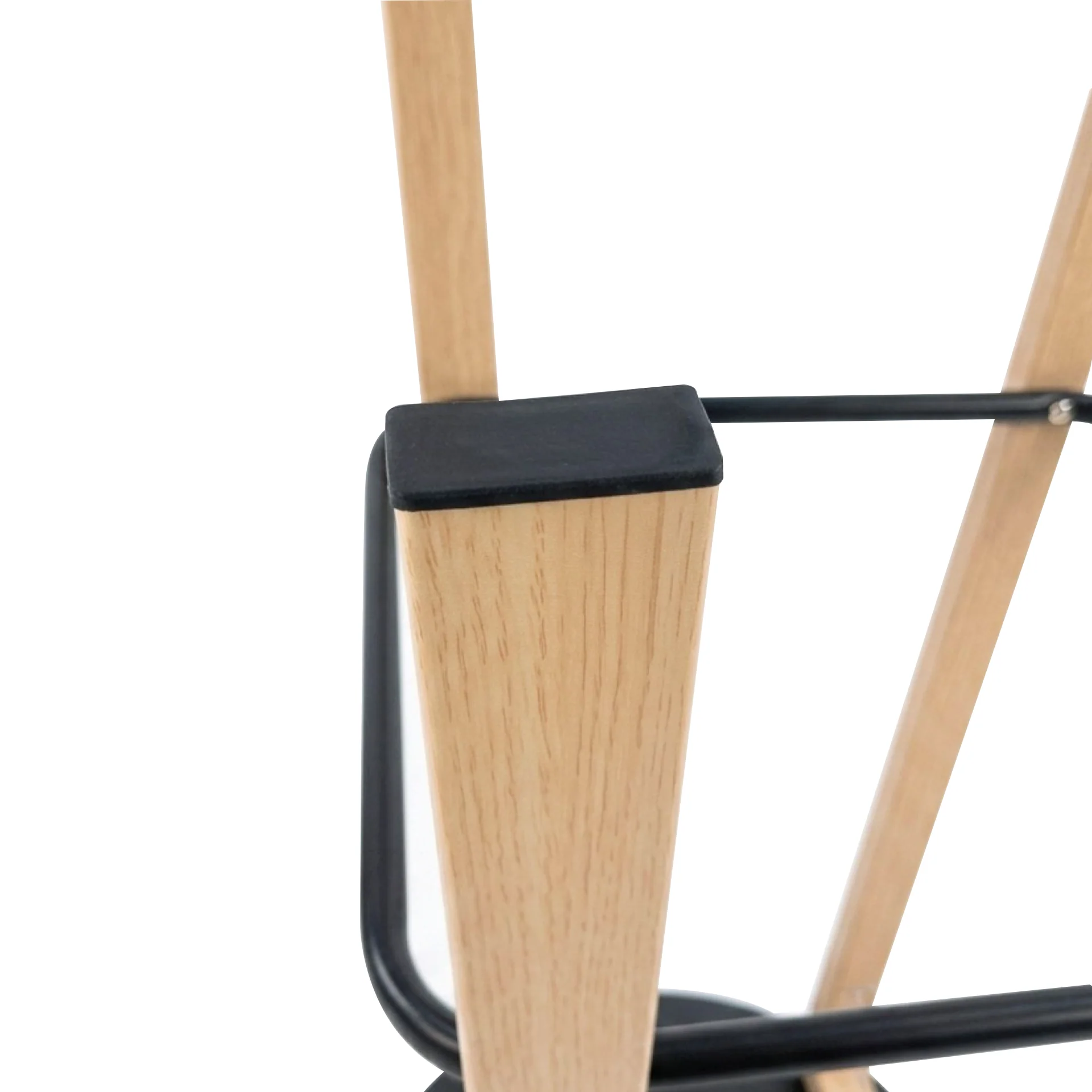 Kai Metal Bar Stool 75cm - Set of 4 - Black - Image 11