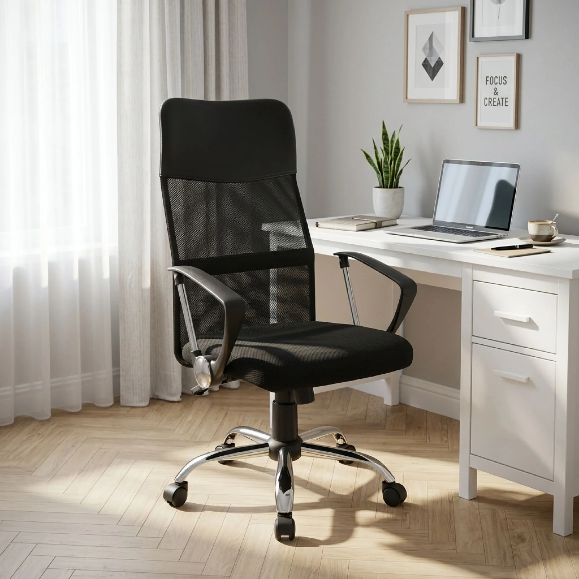 Kaizen Office Chair - Black - Image 3