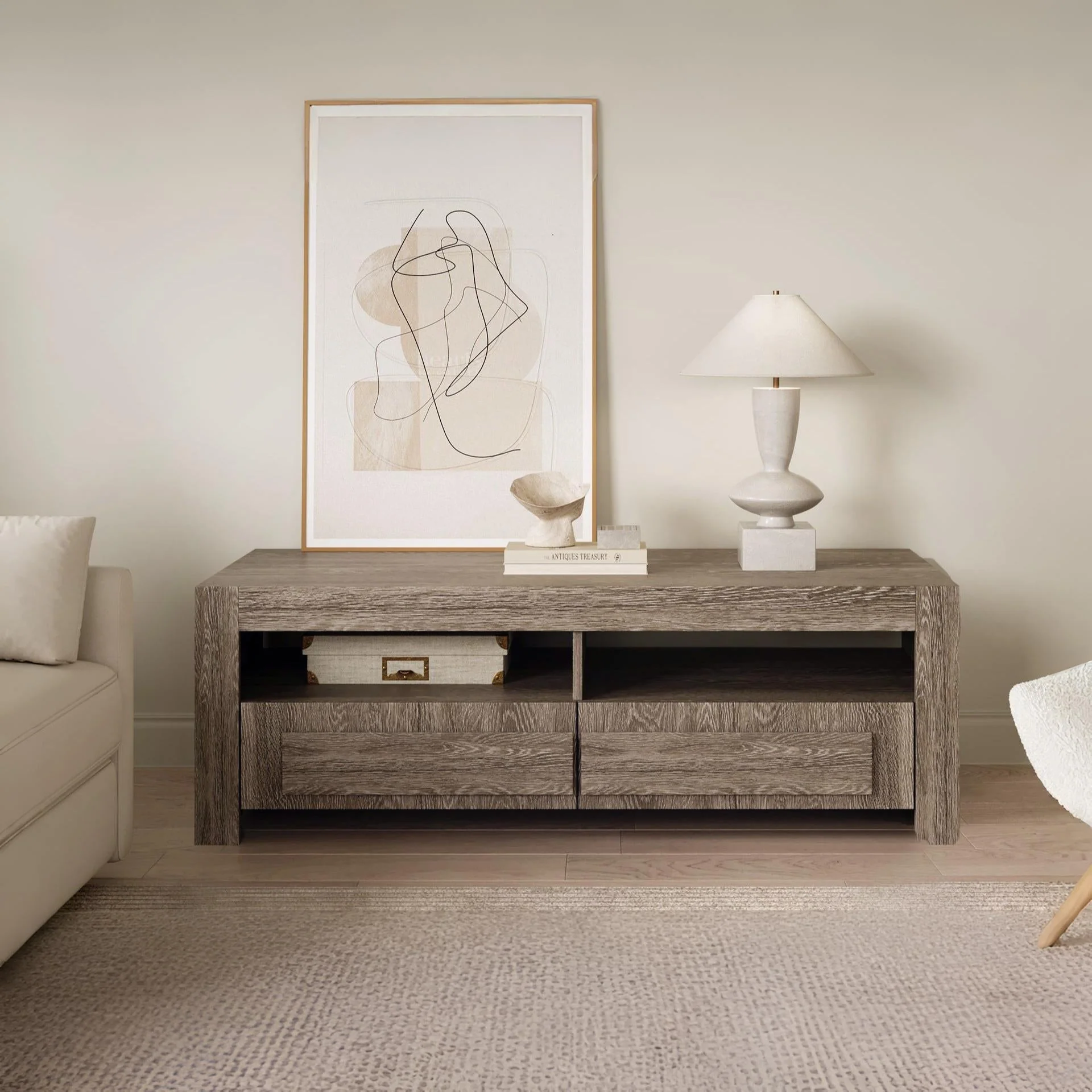 Kalani 1.2m Entertainment Unit - Sonama Oak