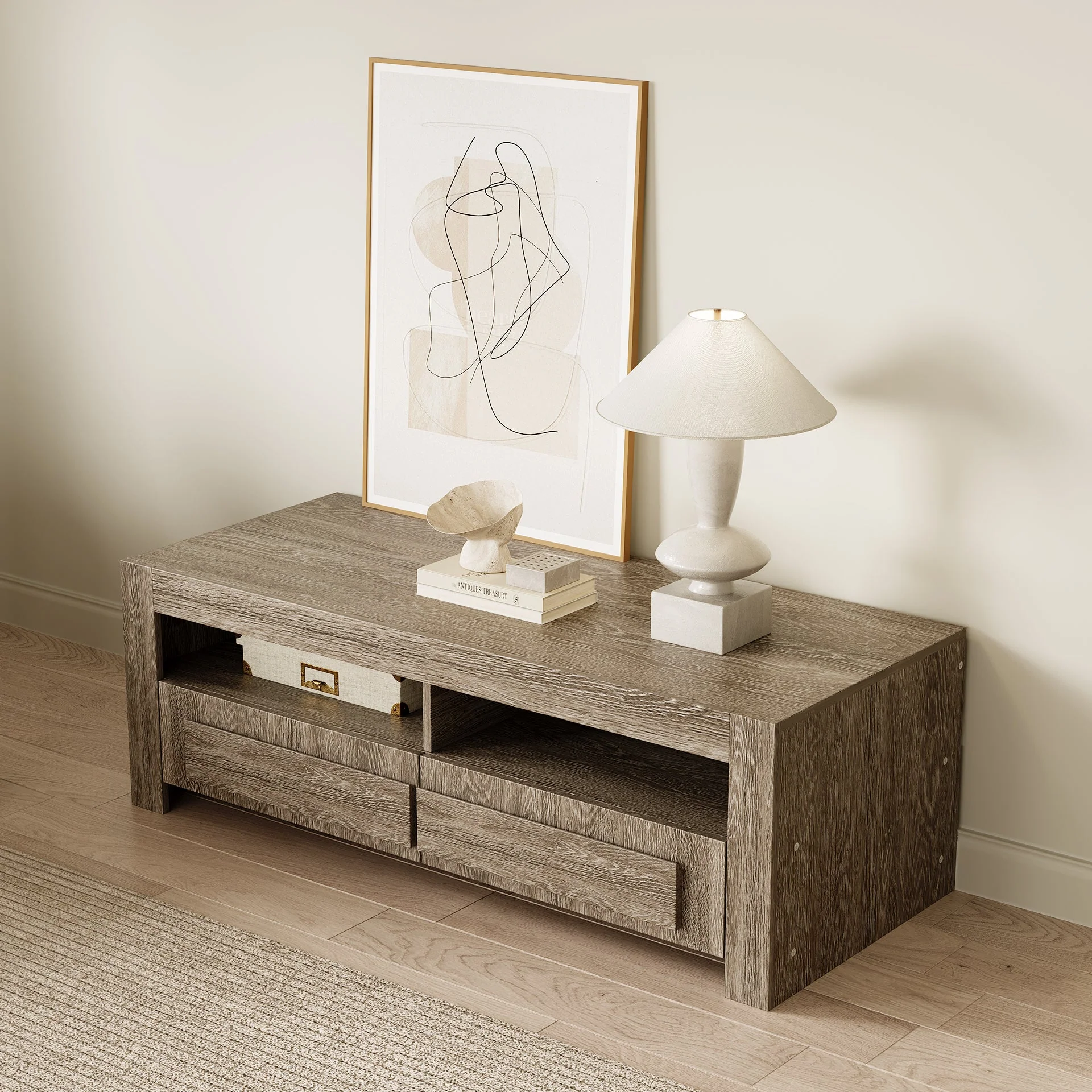 Kalani 1.2m Entertainment Unit - Sonama Oak - Image 3