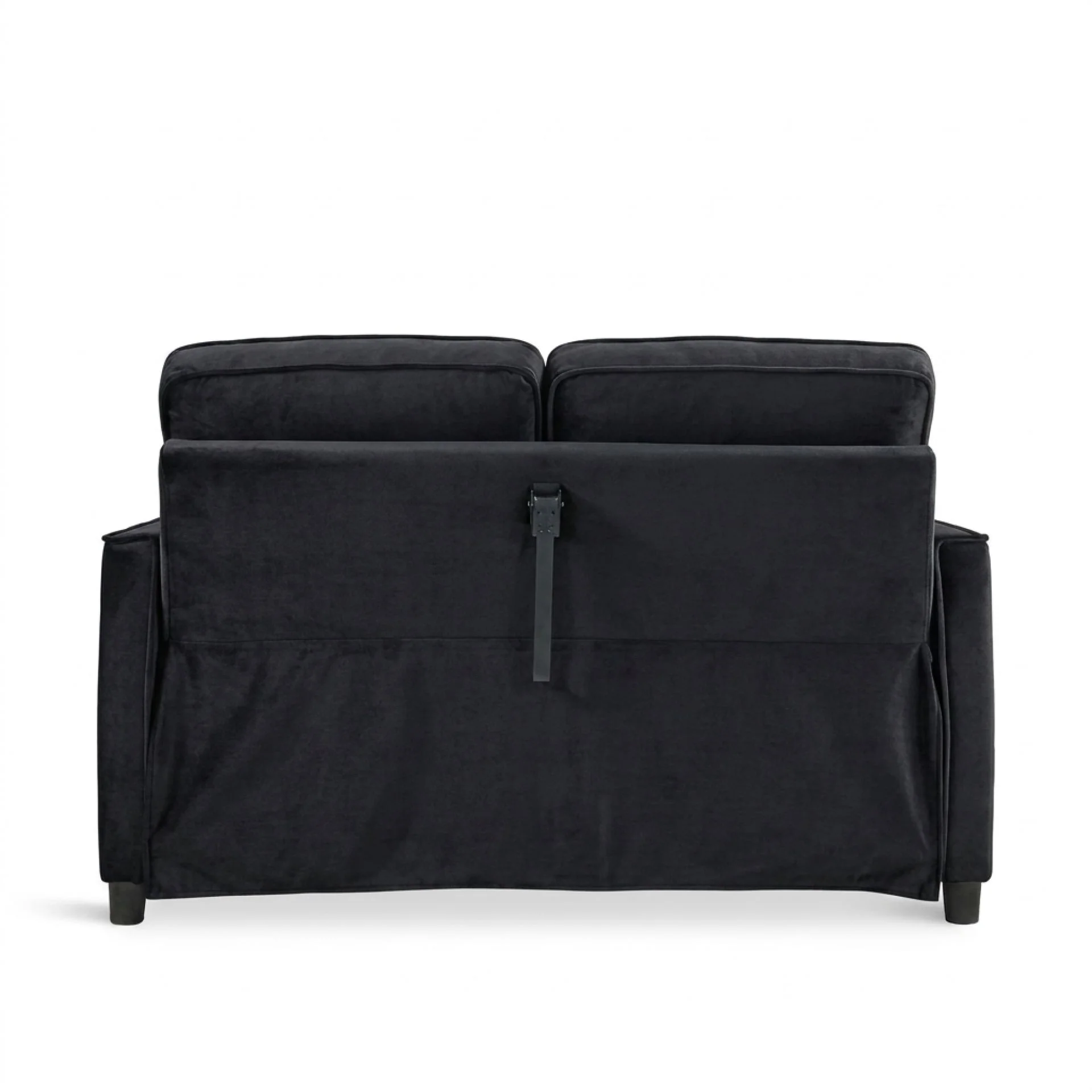 Kauri Boucle 2 Seater Sofa Bed - Black - Image 13