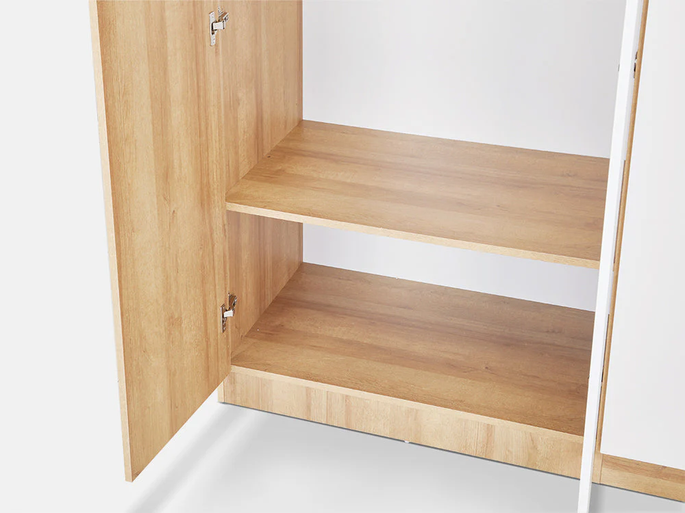 KAWEKA Wooden Wardrobe - OAK - Image 6