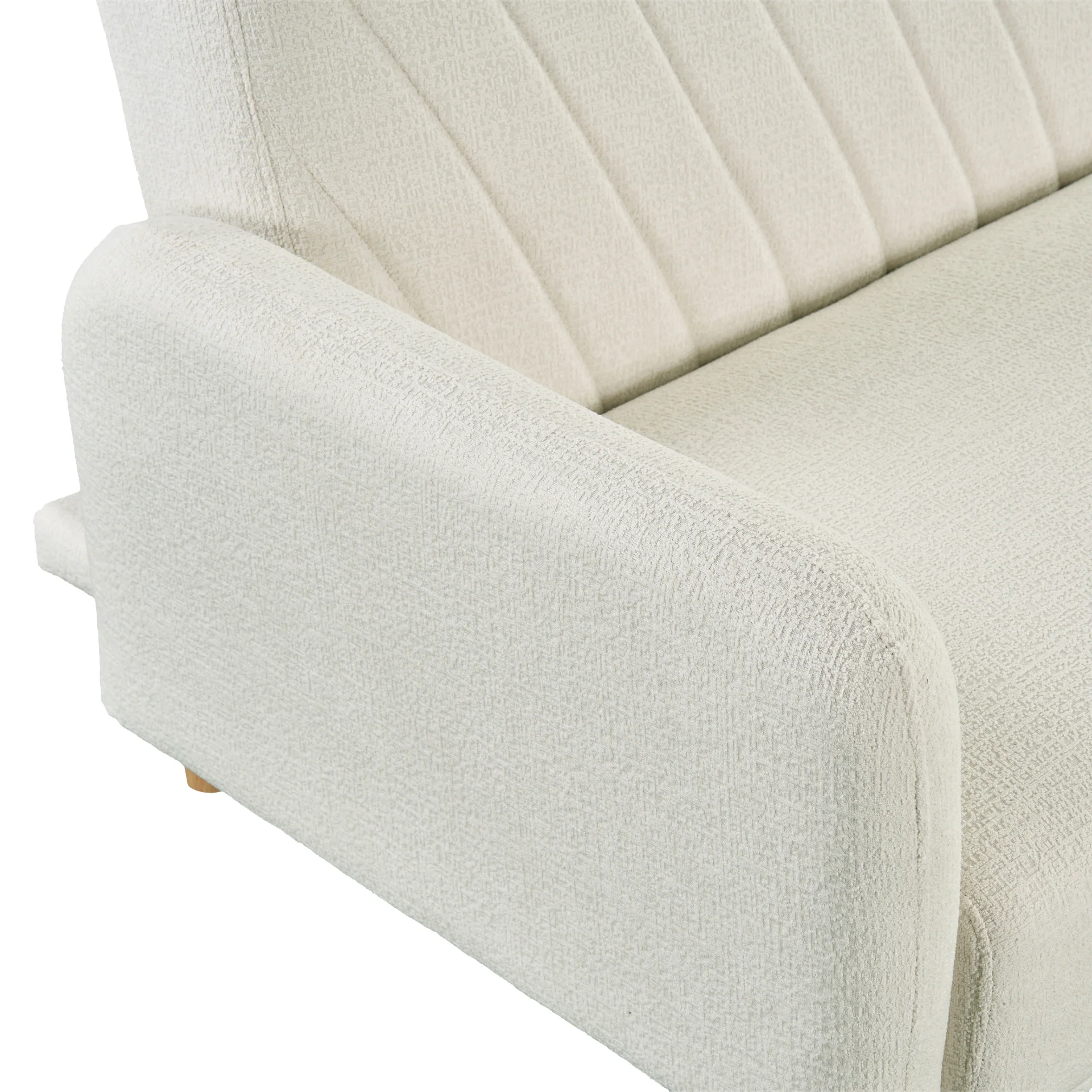 Kiri 3 Seater Sofa Bed - Beige - Image 15