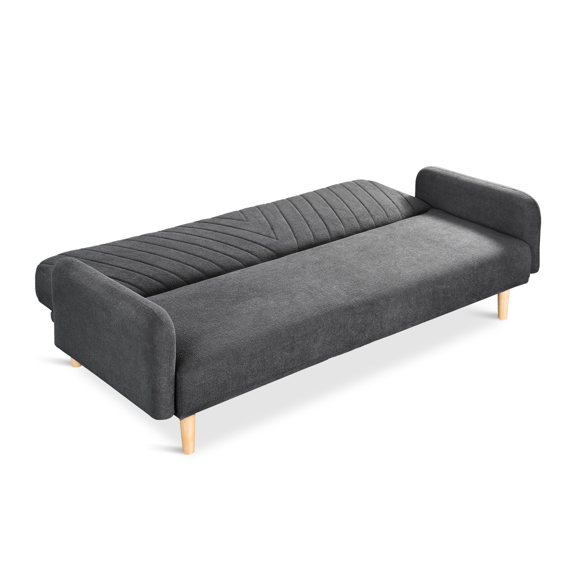 Kiri 3 Seater Sofa Bed - Grey - Image 11