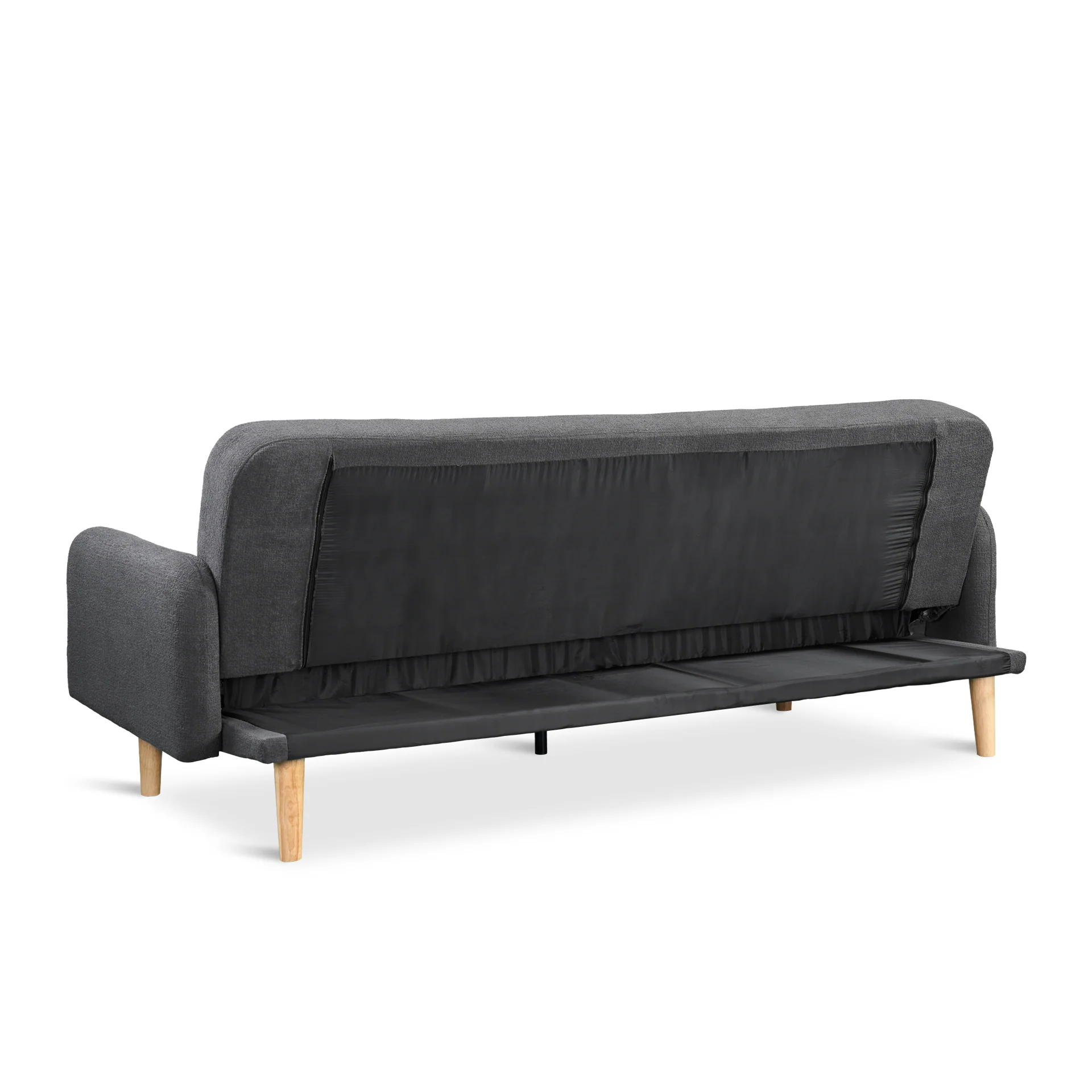 Kiri 3 Seater Sofa Bed - Grey - Image 12