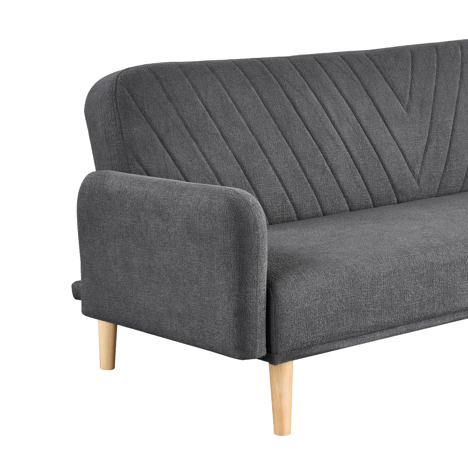 Kiri 3 Seater Sofa Bed - Grey - Image 13