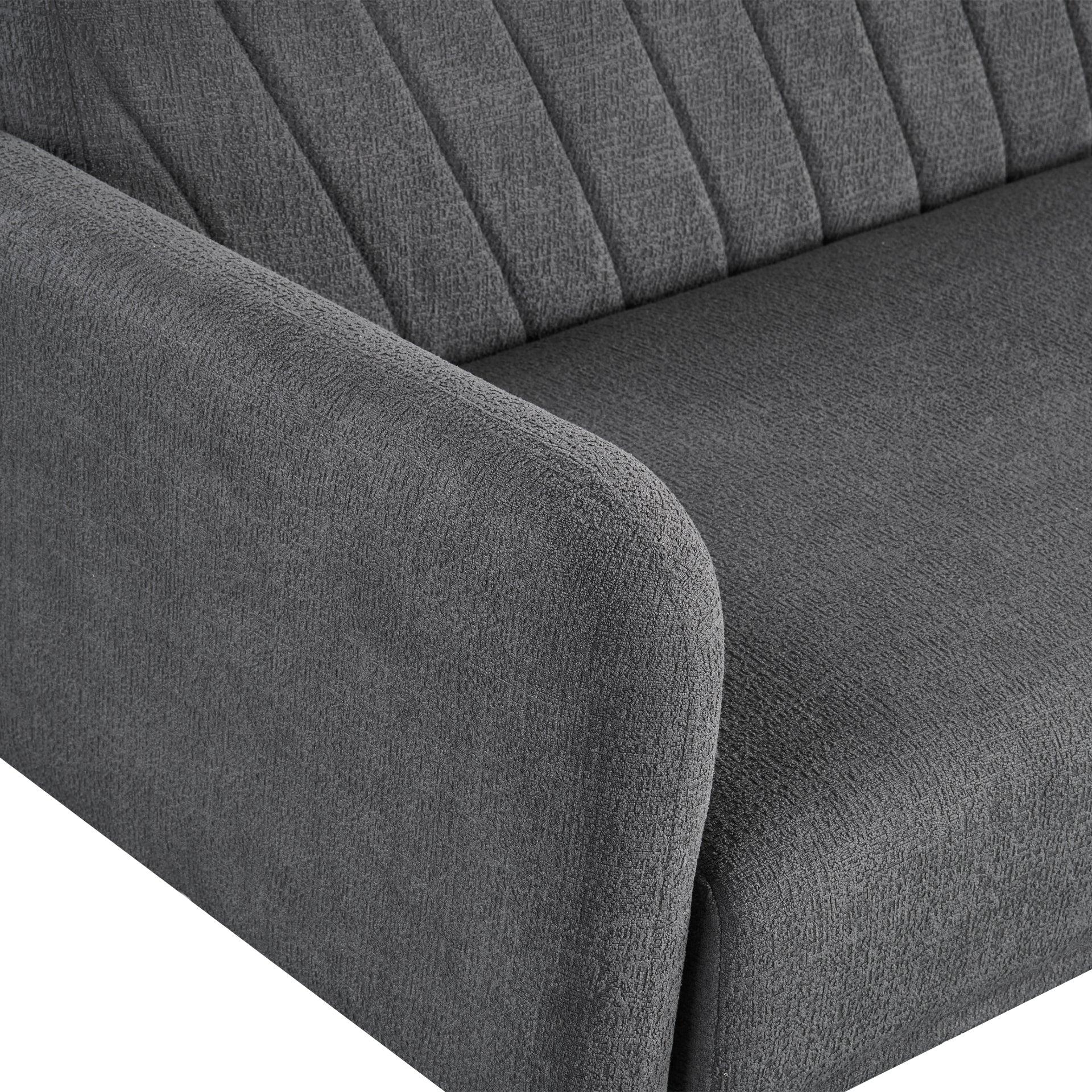 Kiri 3 Seater Sofa Bed - Grey - Image 15