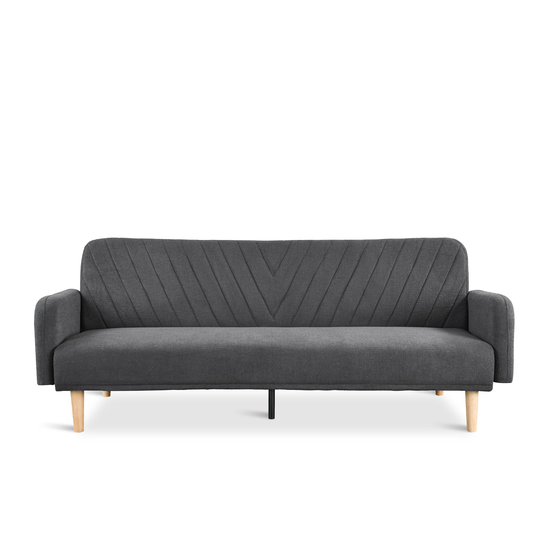Kiri 3 Seater Sofa Bed - Grey - Image 9