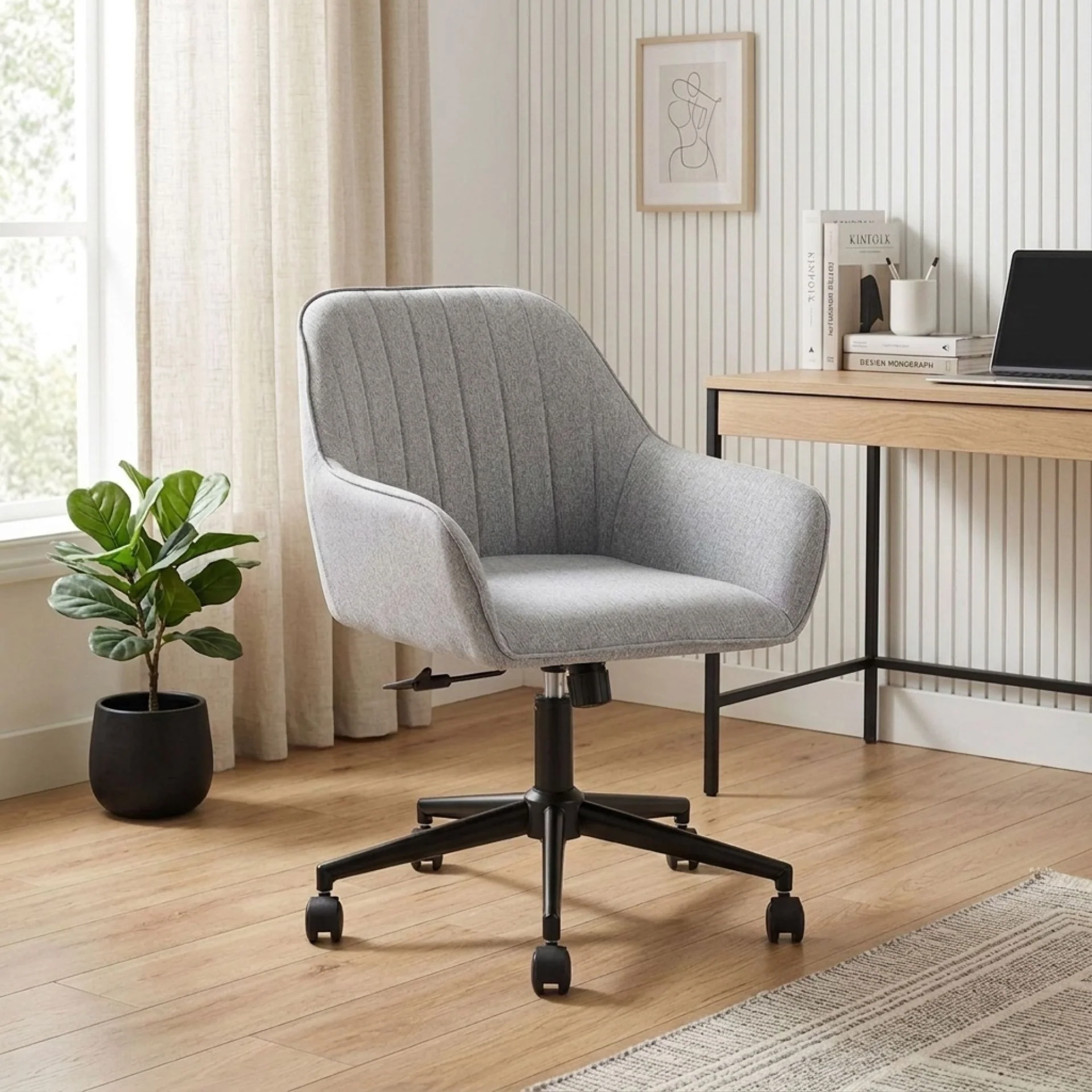 Lachlan Office Chair - Grey