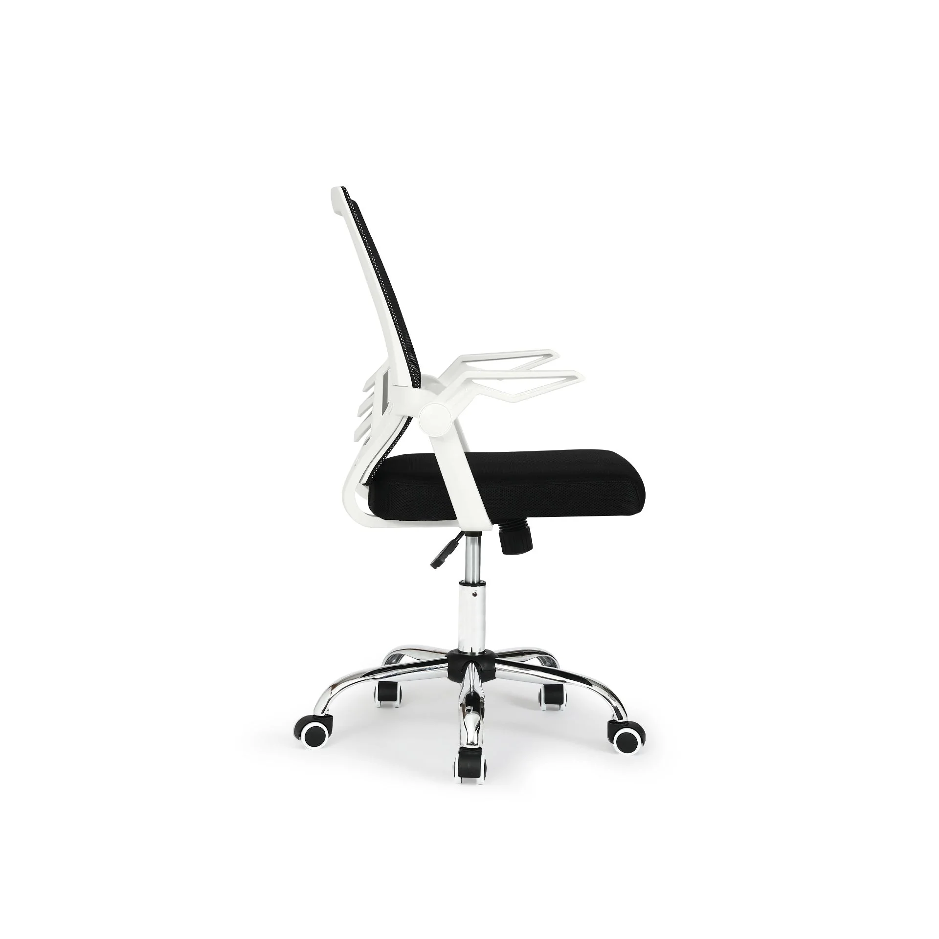 Leon Office Chair - Black + White - Image 7