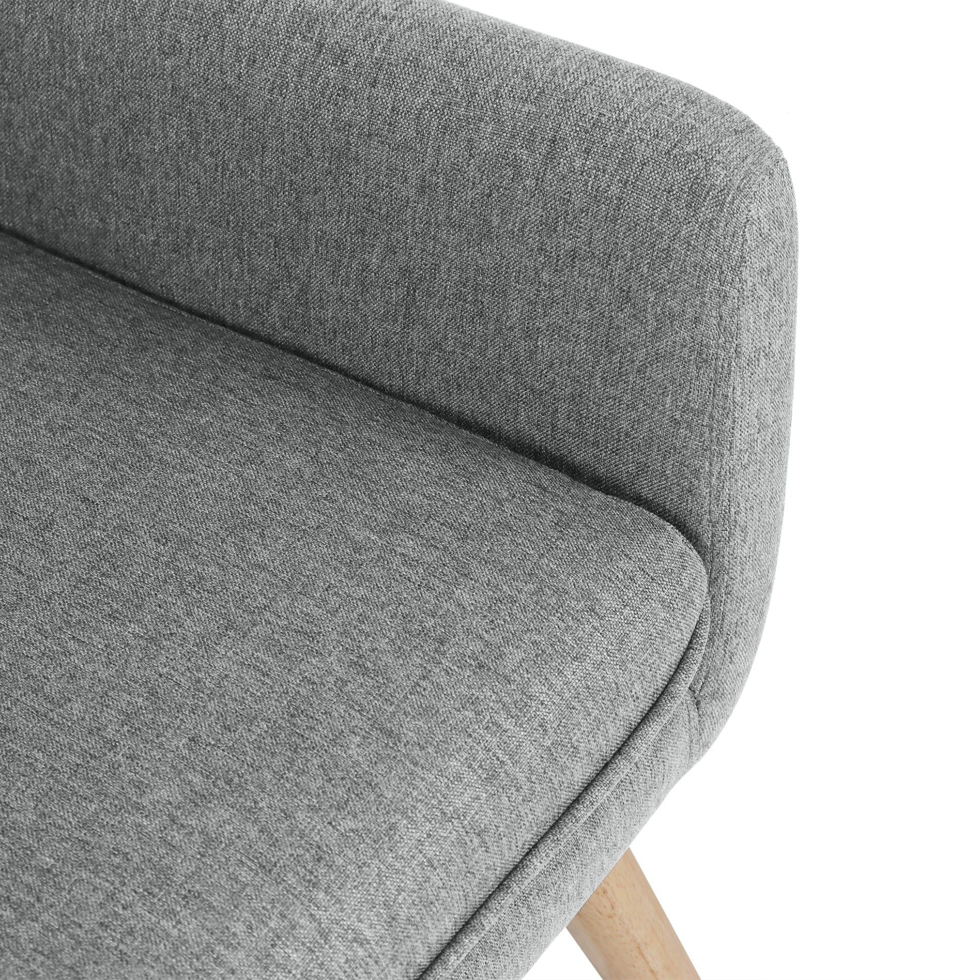 Lina Armchair - Light Grey - Image 12