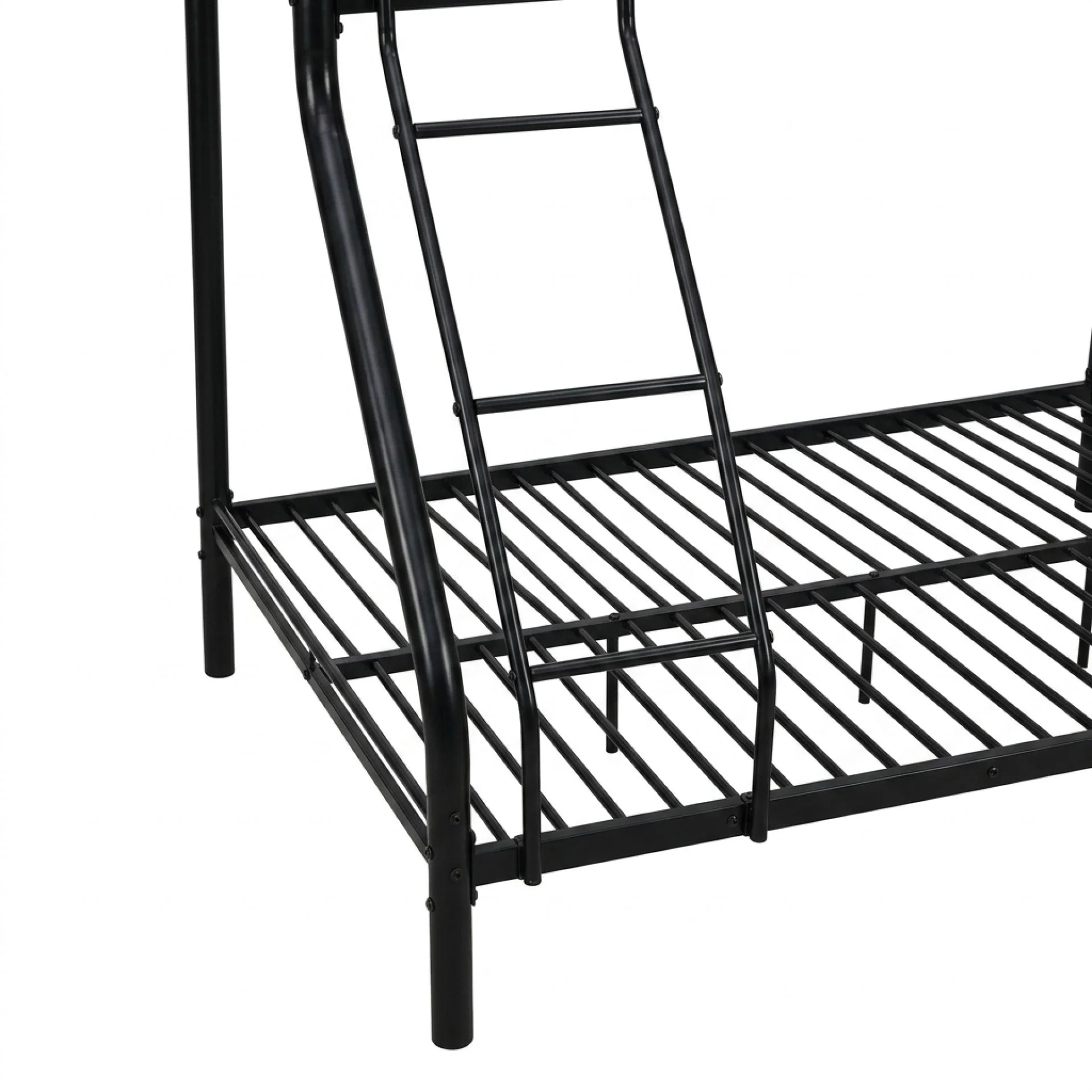 Link Metal Triple Bunk Bed Frame - Black - Image 12