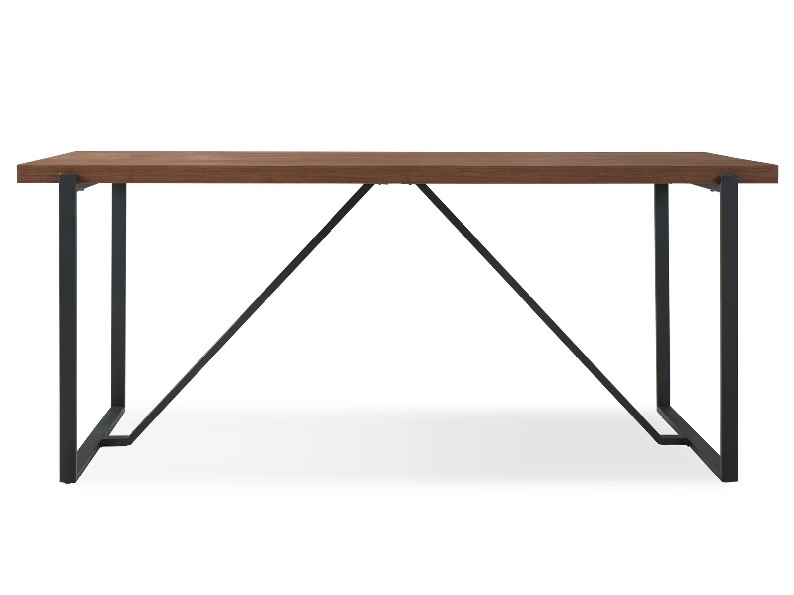 LIRON Dining Table Rectangle 180x90cm - WALNUT - Image 4