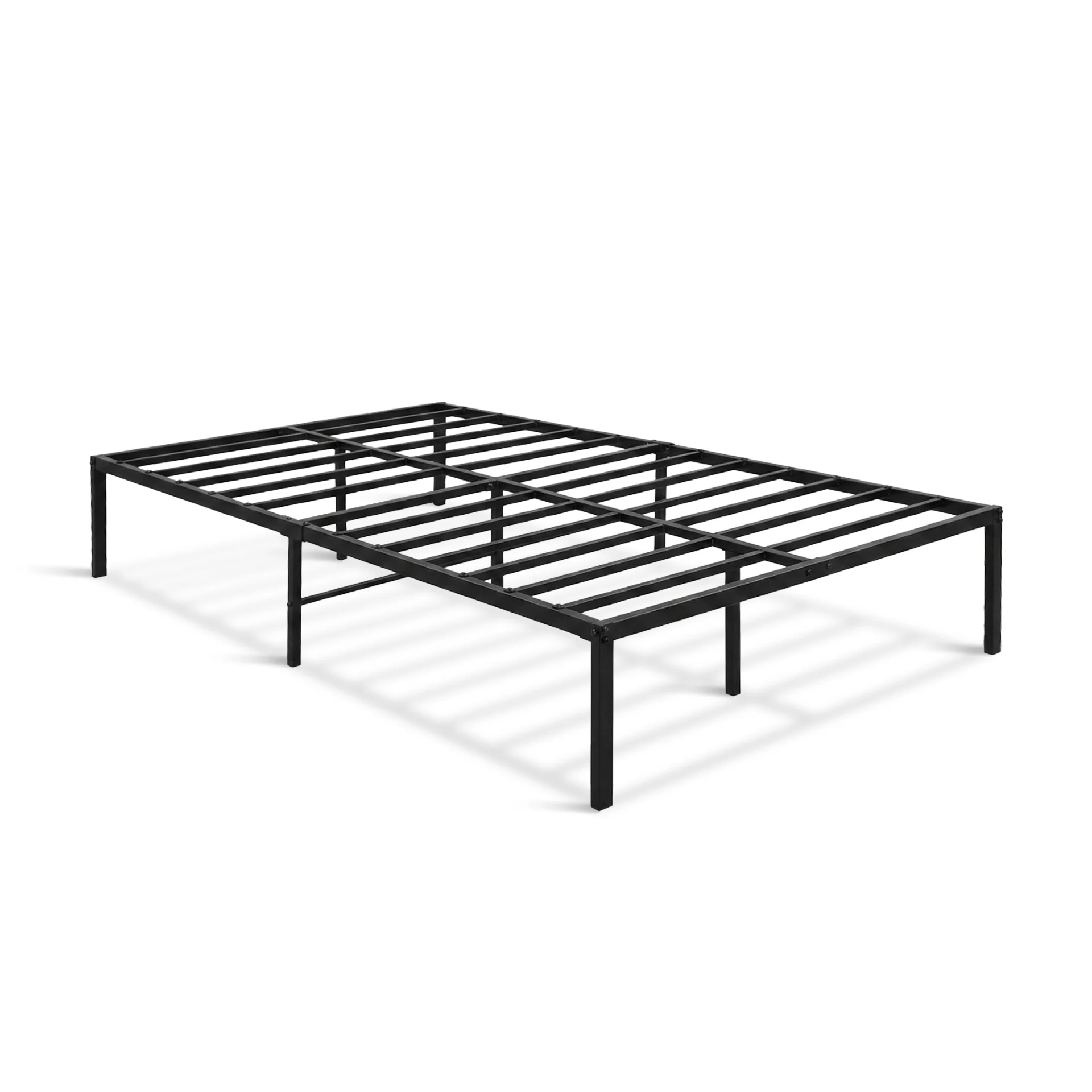 Lite King Single Metal Bed Frame - Black - Image 7