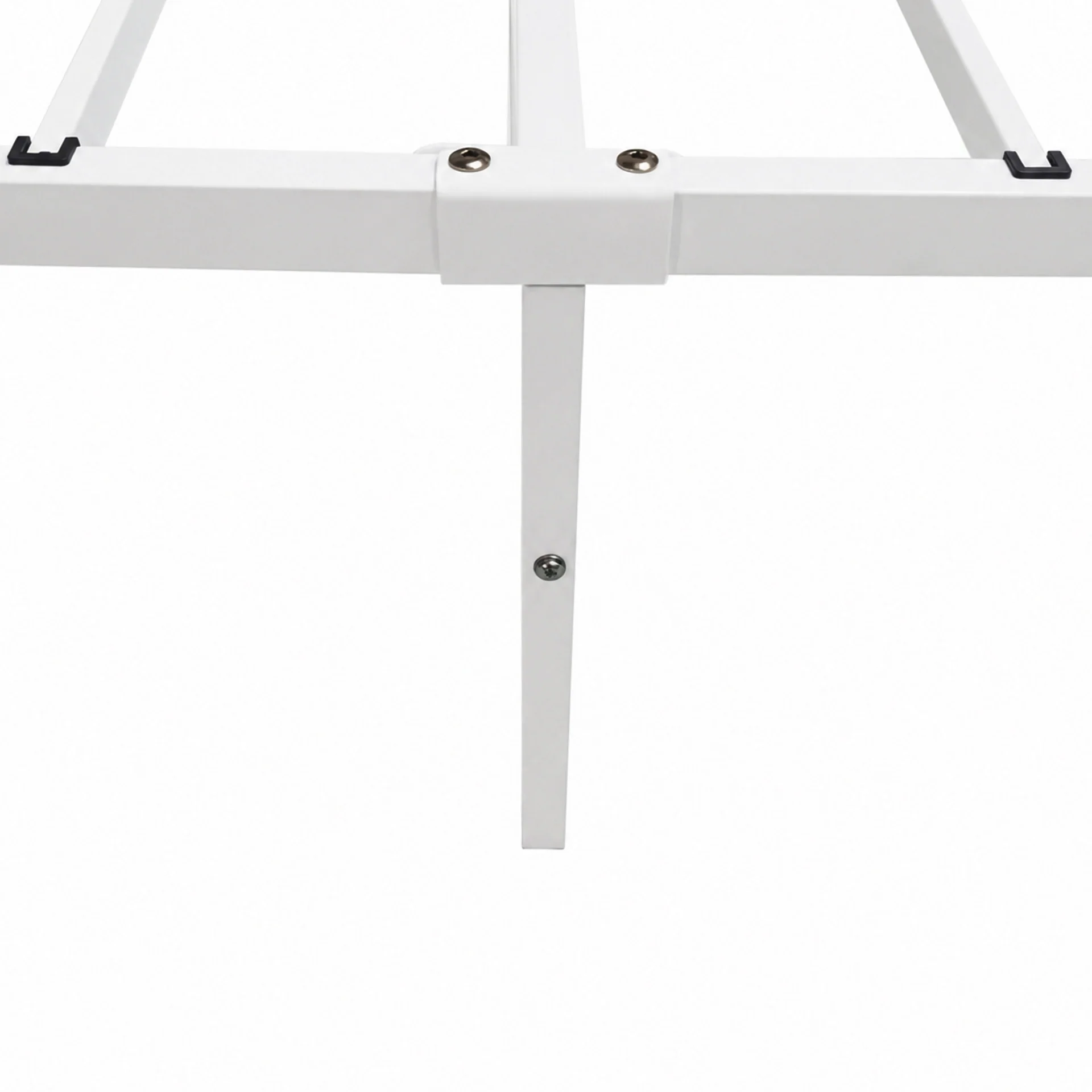 Lite King Single Metal Bed Frame - White - Image 14