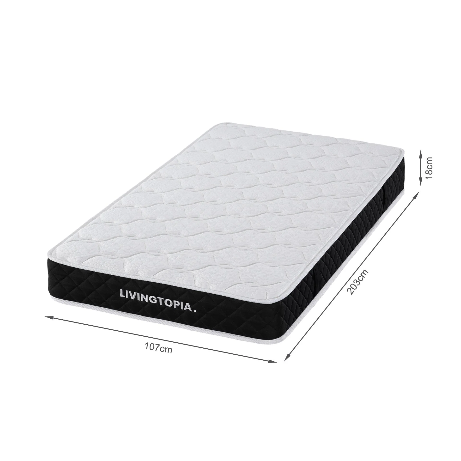 Bamboo Classic Pocket Spring Mattress - King Single - Image 17