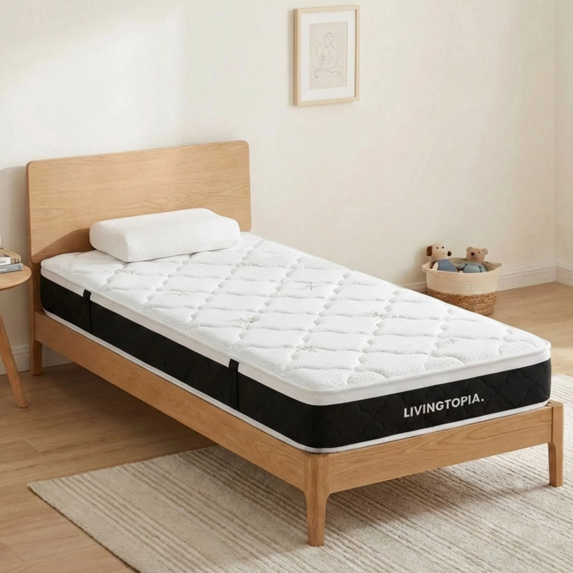 Bamboo Plus 3 Zone Pocket Spring Mattress - Single - Image 13