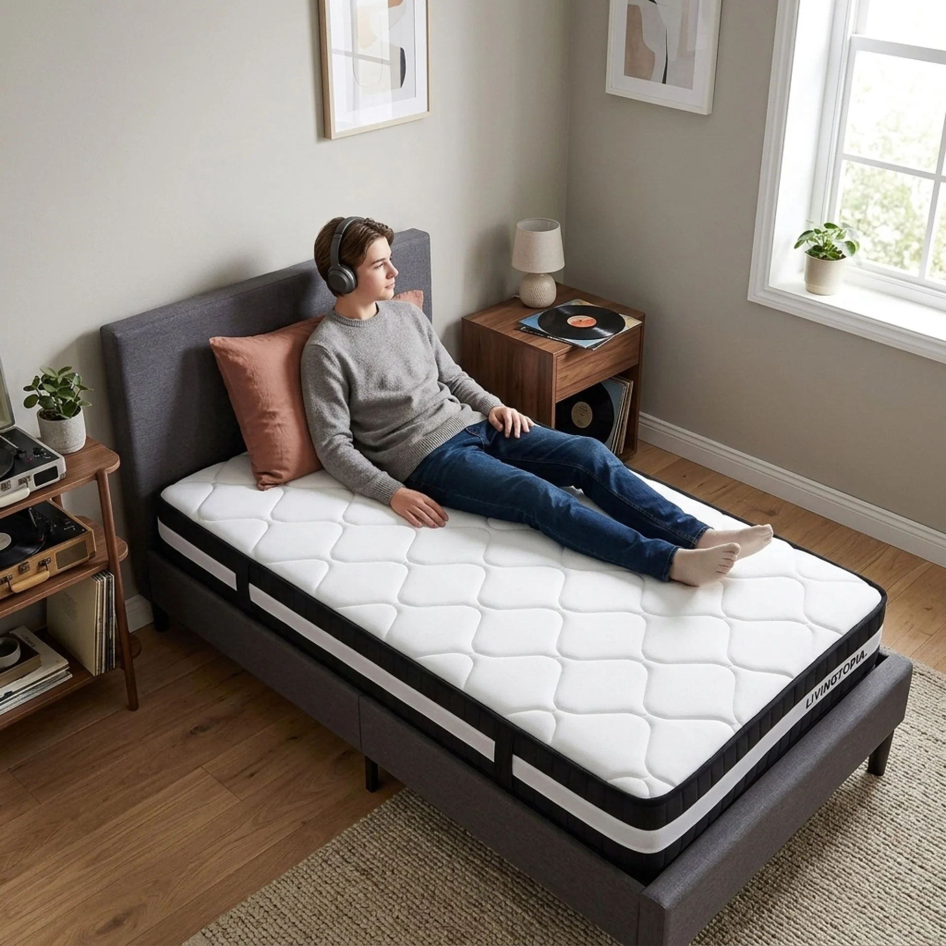 Comfort Plus Pocket Spring Mattress - Single - Image 15