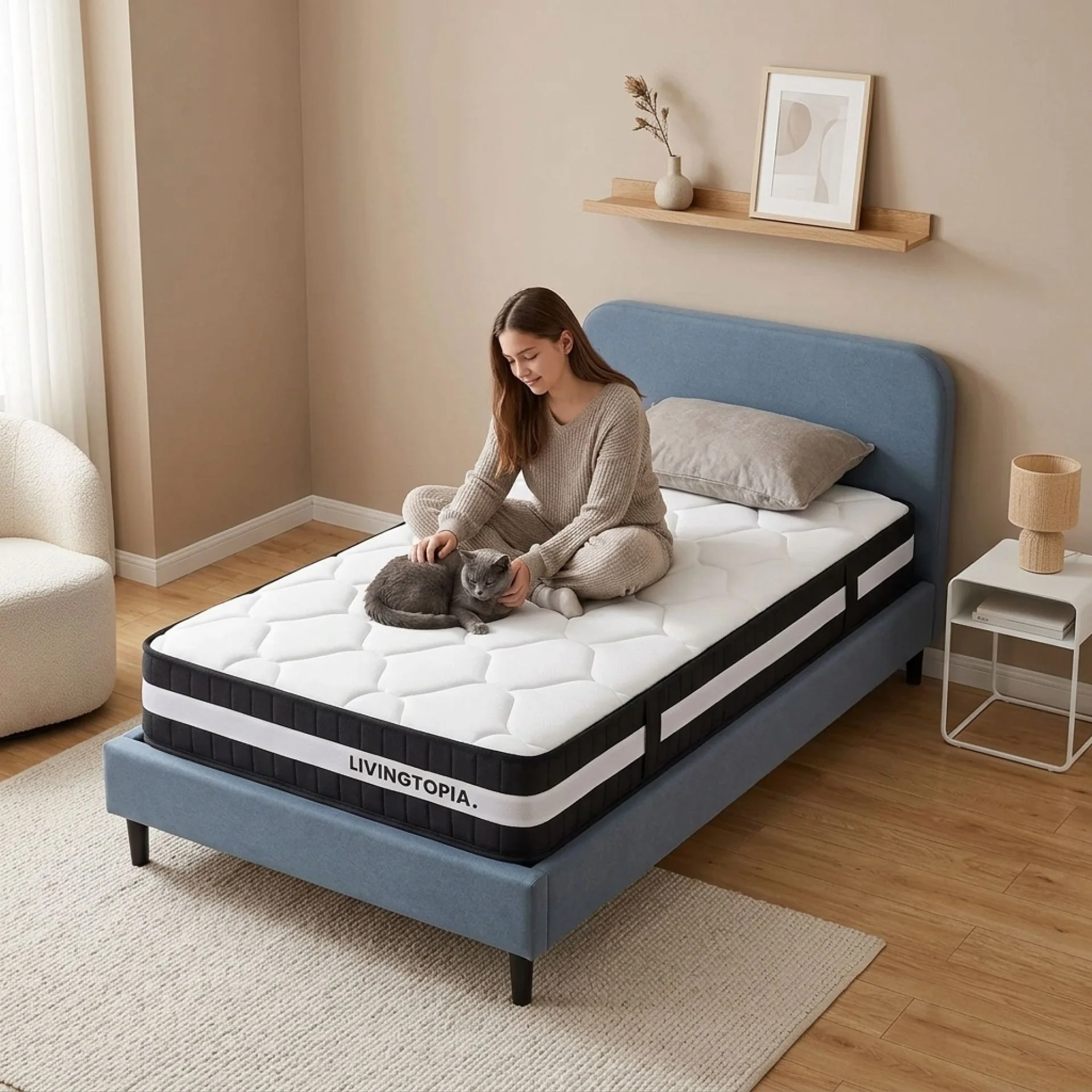 Comfort Plus Pocket Spring Mattress - Single - Image 16