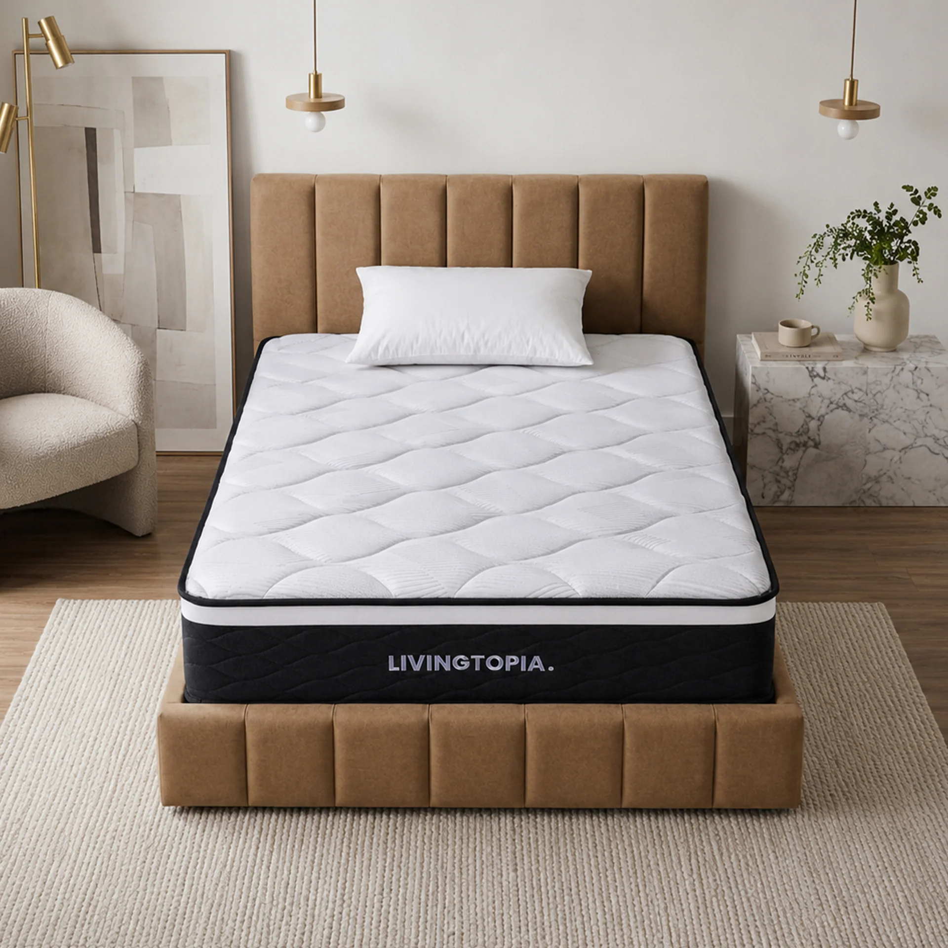 Cooling Plus 3 Zone Pocket Spring Mattress - King Single - Image 4