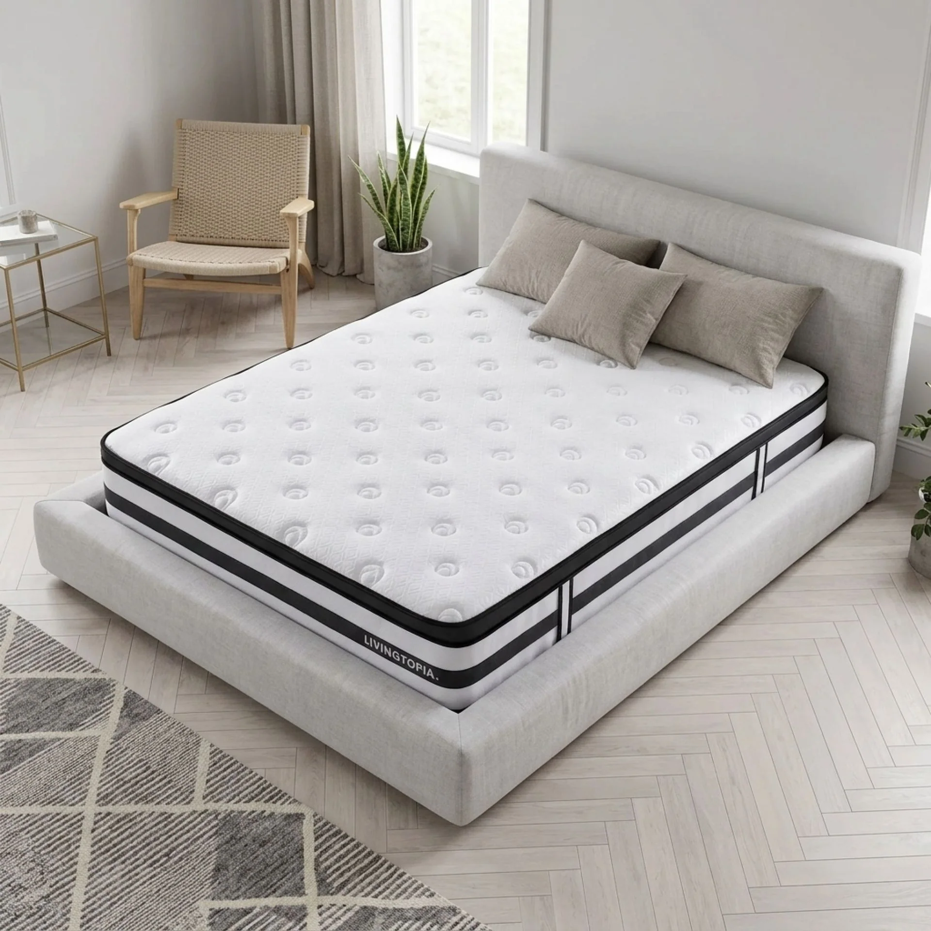 Cooling Prime 7 Zone Pocket Spring Mattress - Double - Image 13