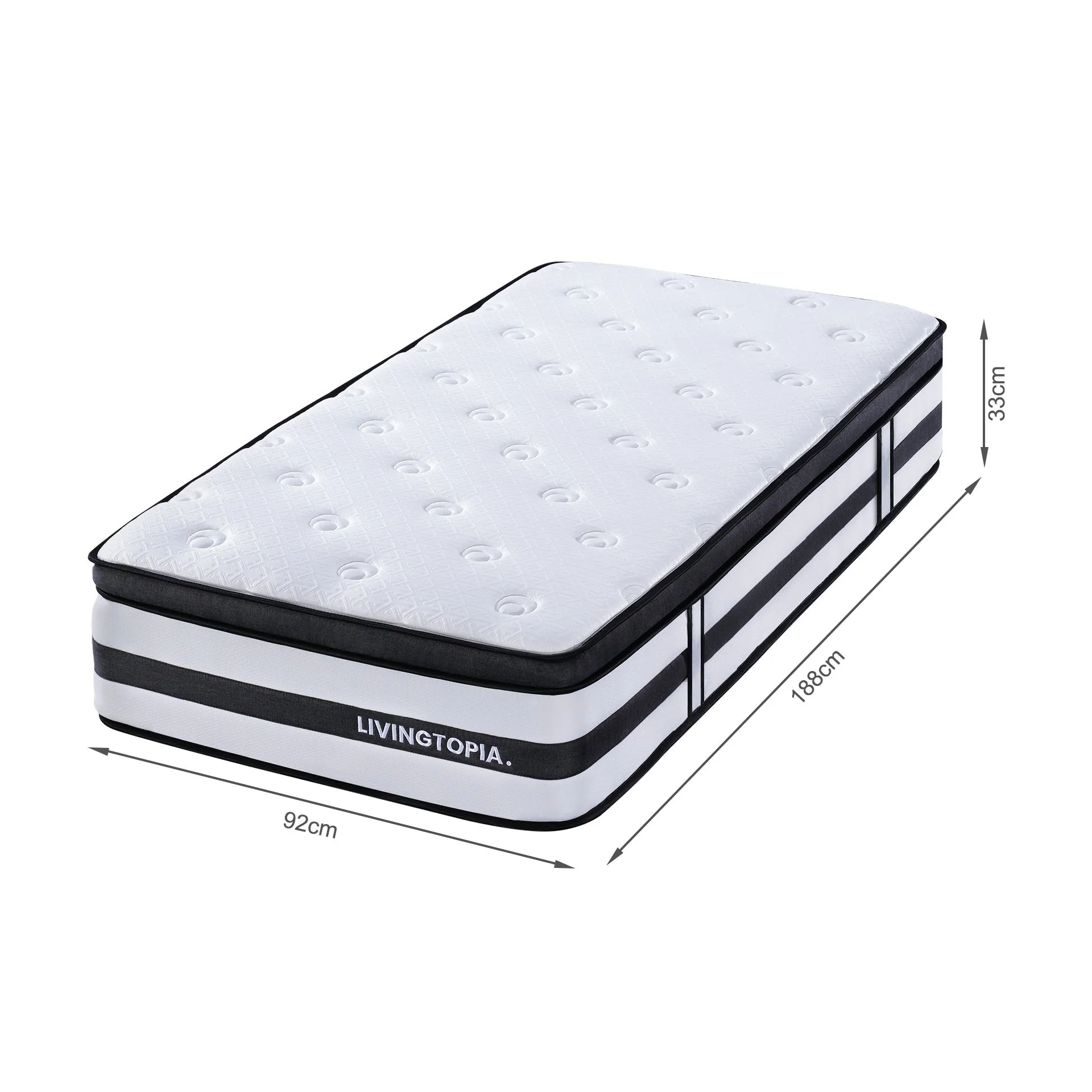Cooling Prime 7 Zone Pocket Spring Mattress - Single - Image 17