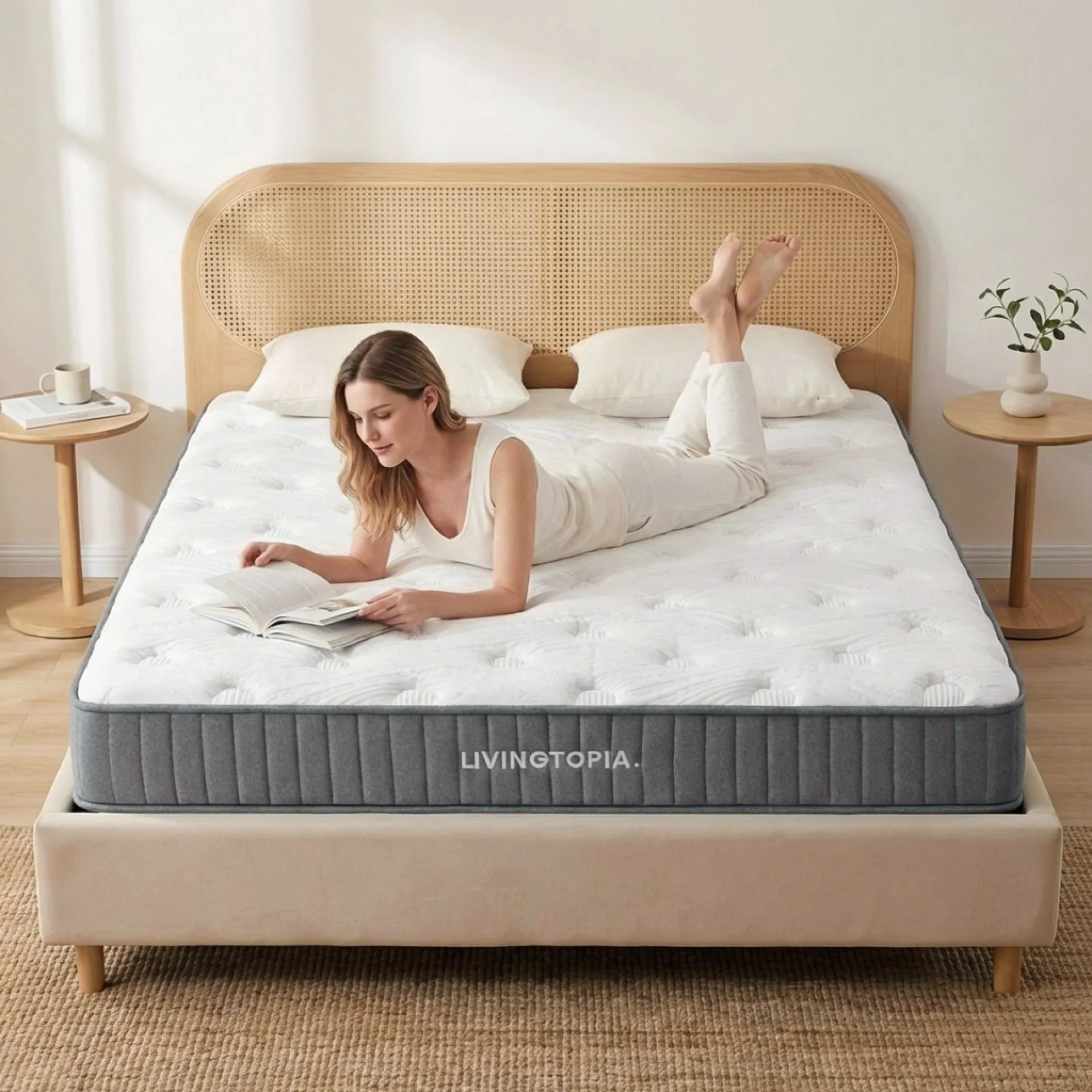 LivingTopia DreamNest Plus Queen Mattress