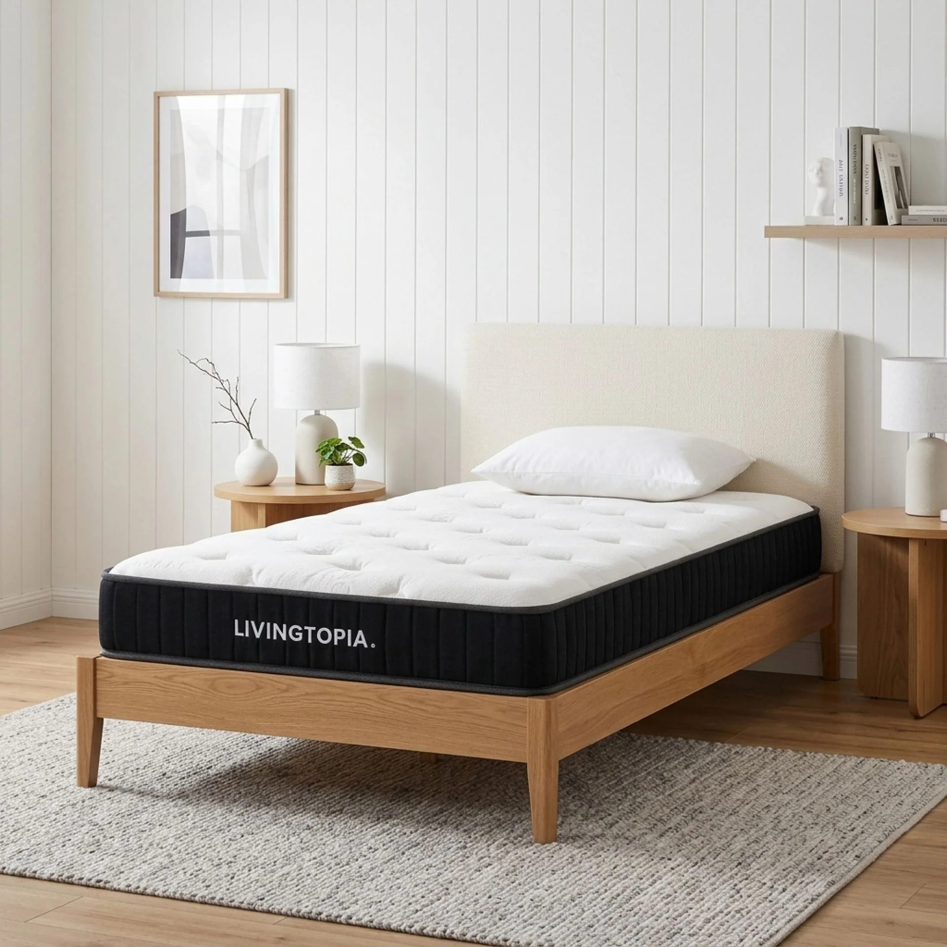 LivingTopia FirmNest Classic King Single Mattress - Image 12