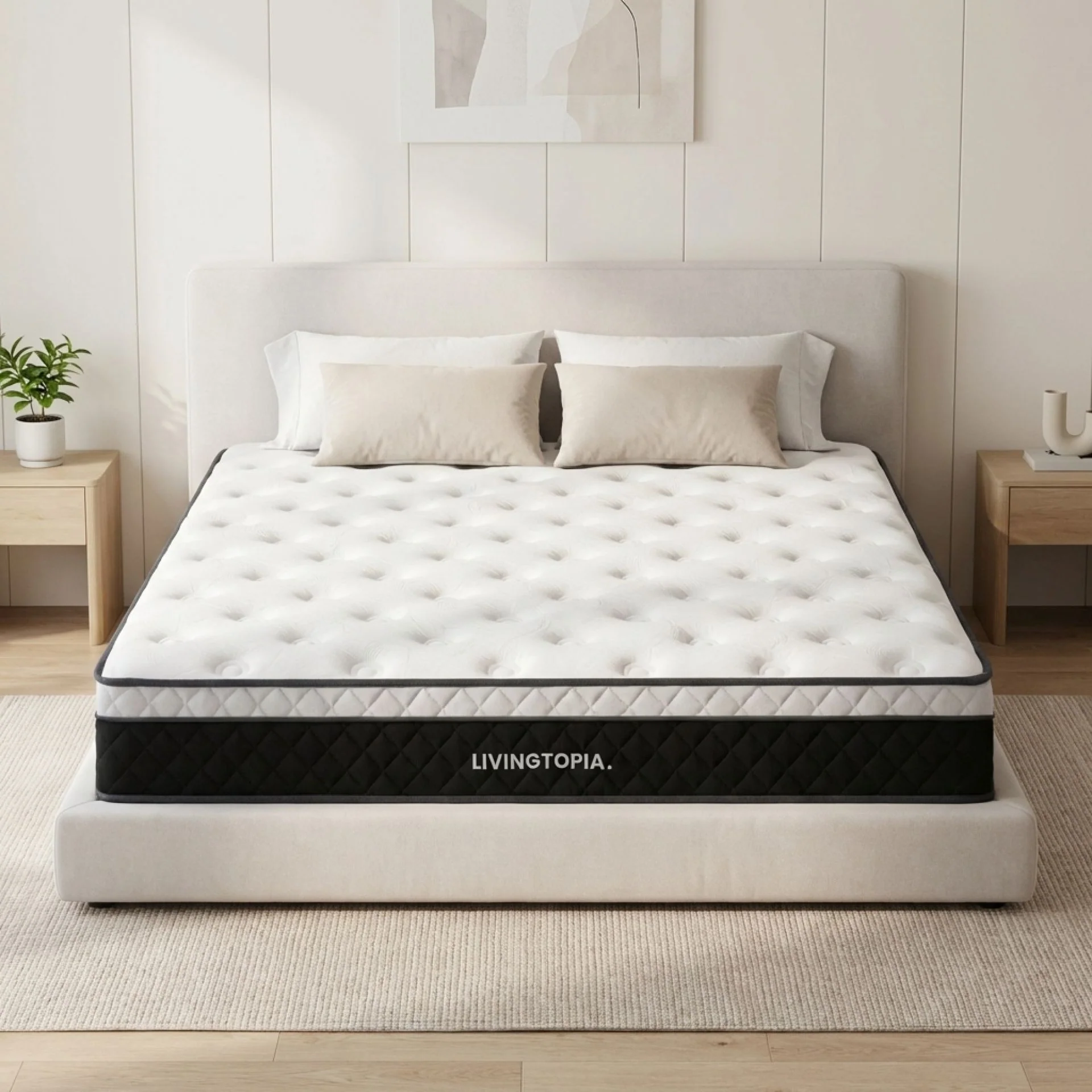 LivingTopia FirmNest Pro King Mattress - Image 4
