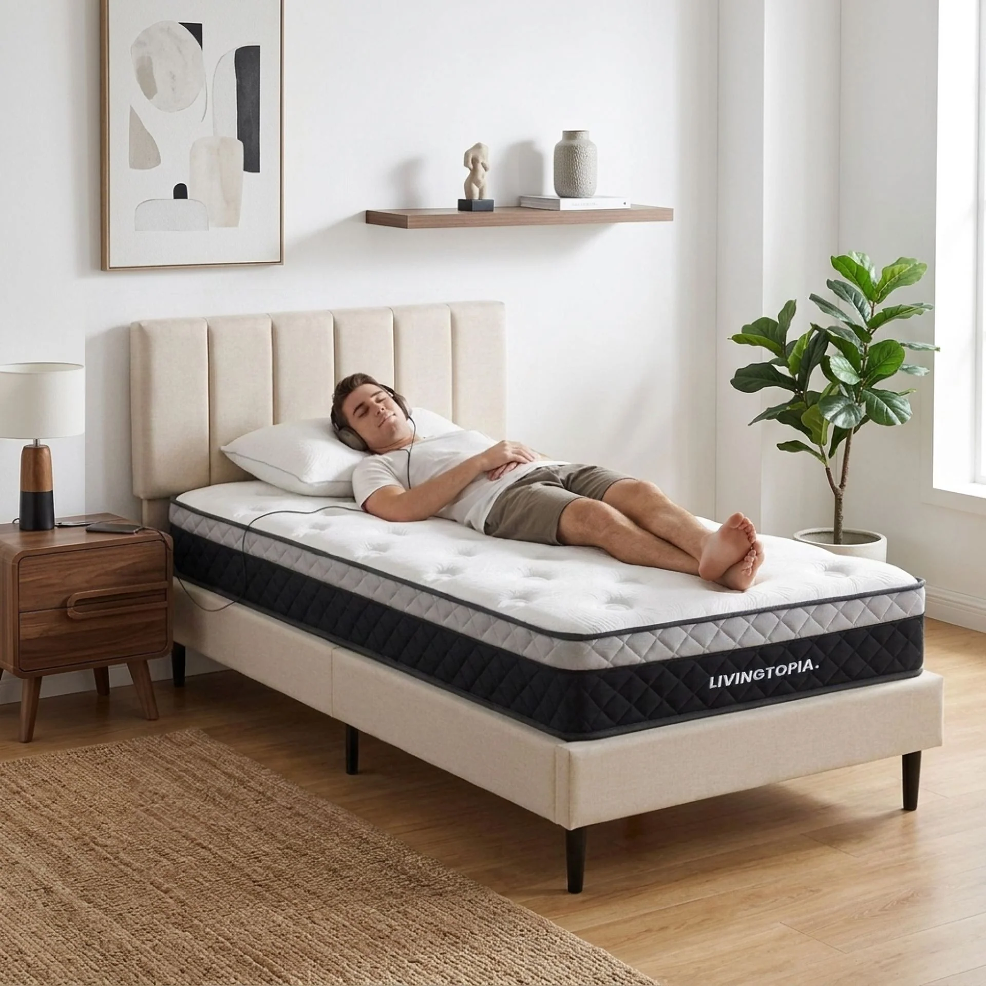 LivingTopia FirmNest Pro King Single Mattress - Image 16