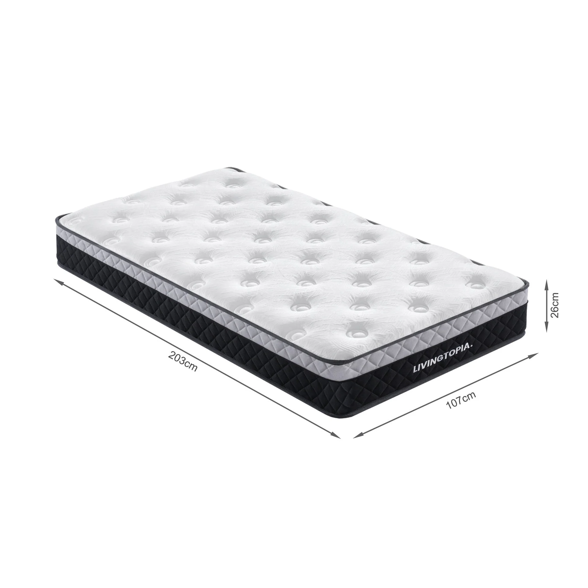 LivingTopia FirmNest Pro King Single Mattress - Image 17