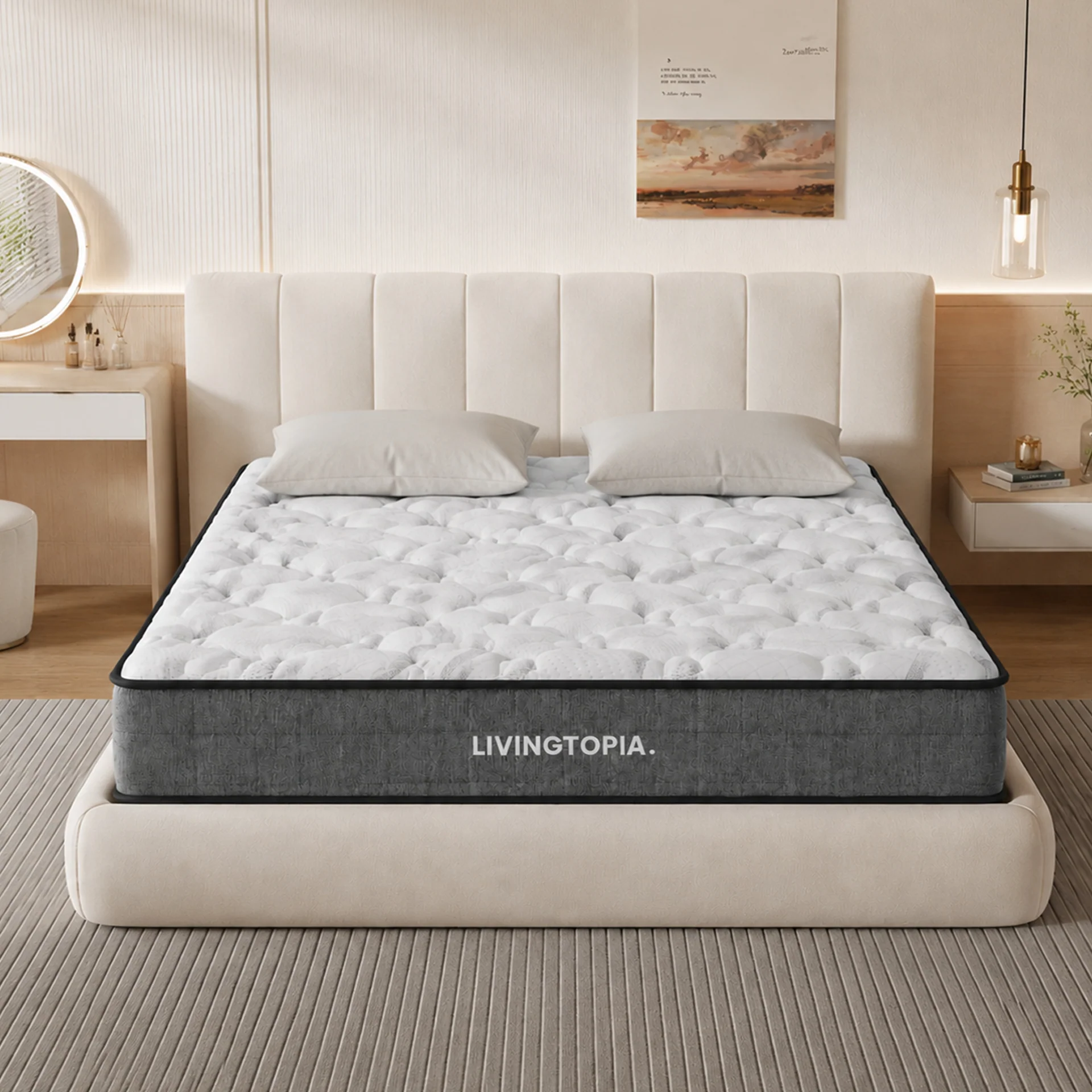 LivingTopia Hybrid Classic Double Mattress - Image 4