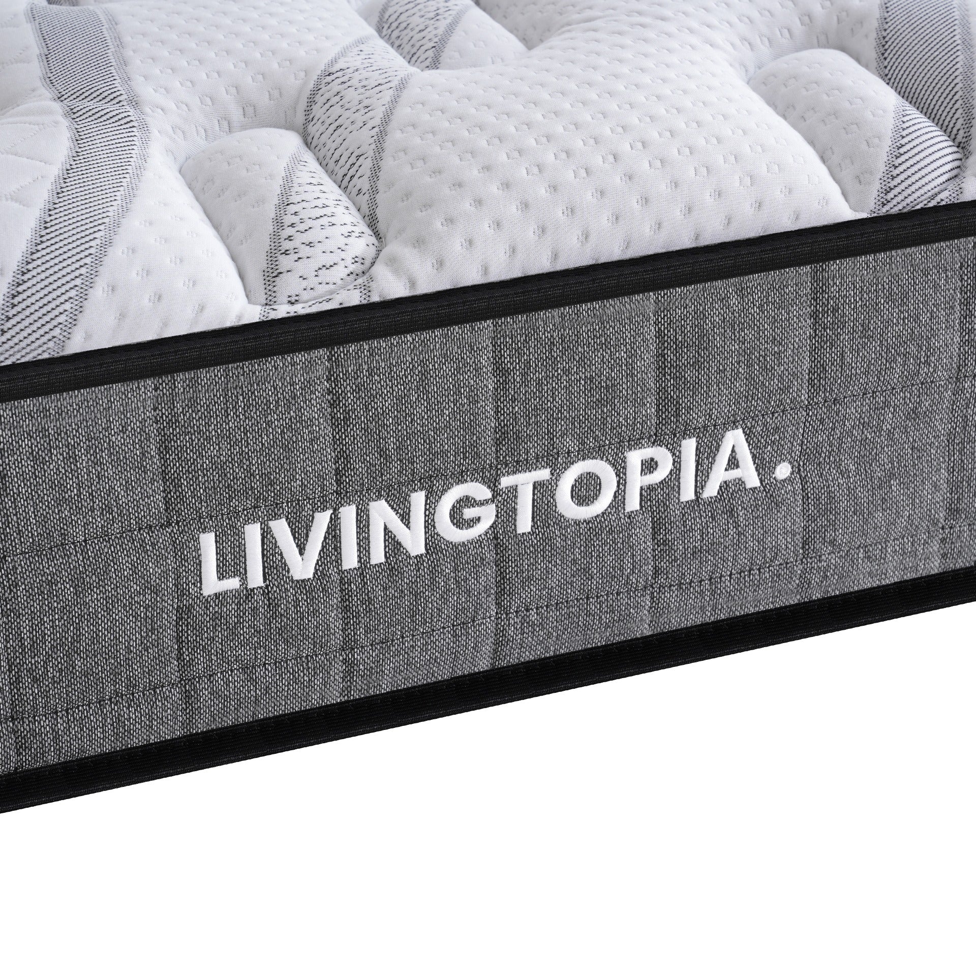 LivingTopia Hybrid Classic King Mattress - Image 9