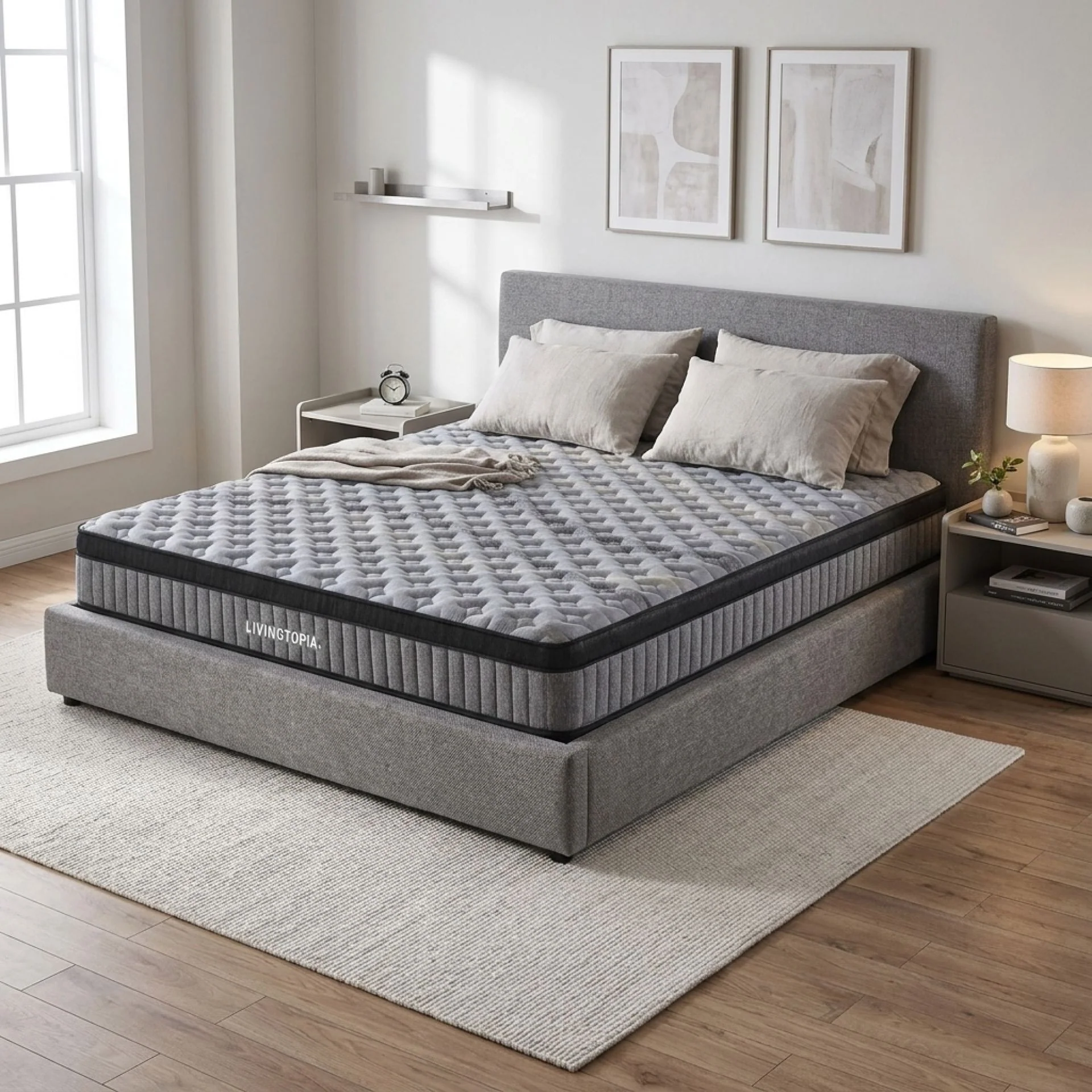 LivingTopia Hybrid Plus Super King Mattress - Image 12