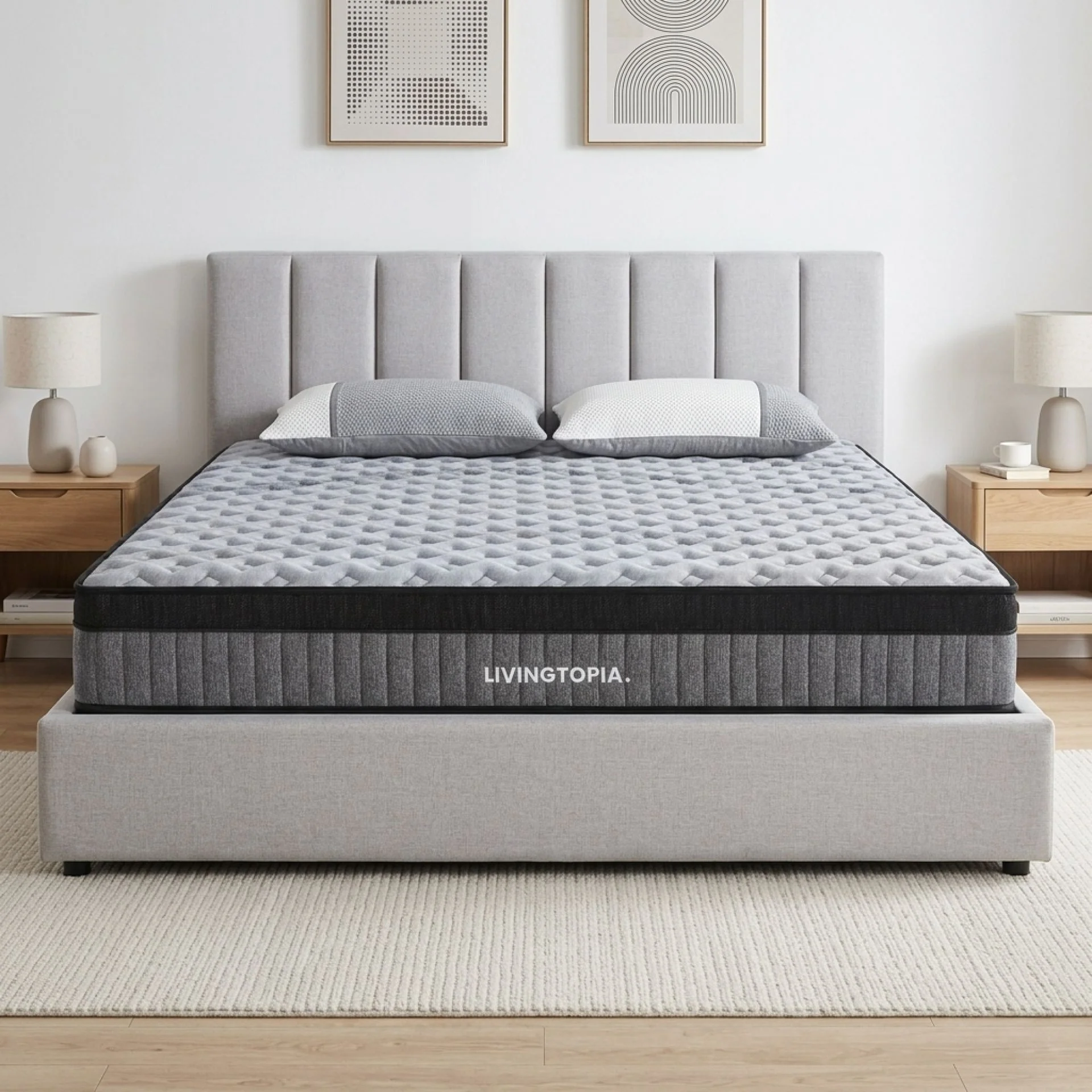 LivingTopia Hybrid Plus Super King Mattress - Image 13