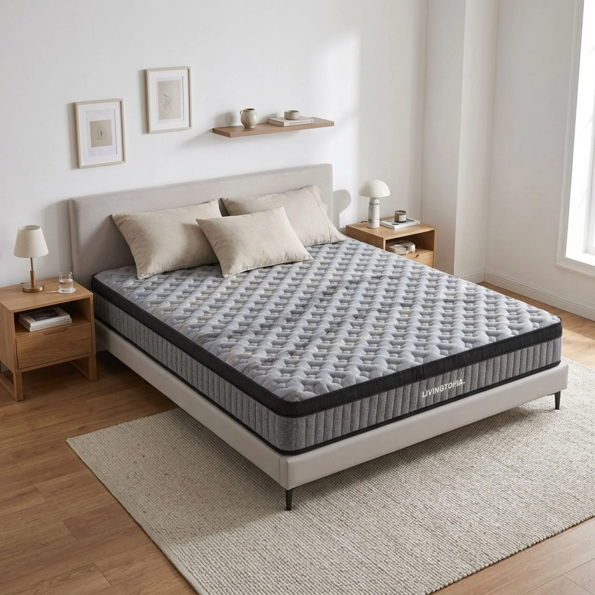 LivingTopia Hybrid Plus Super King Mattress - Image 14