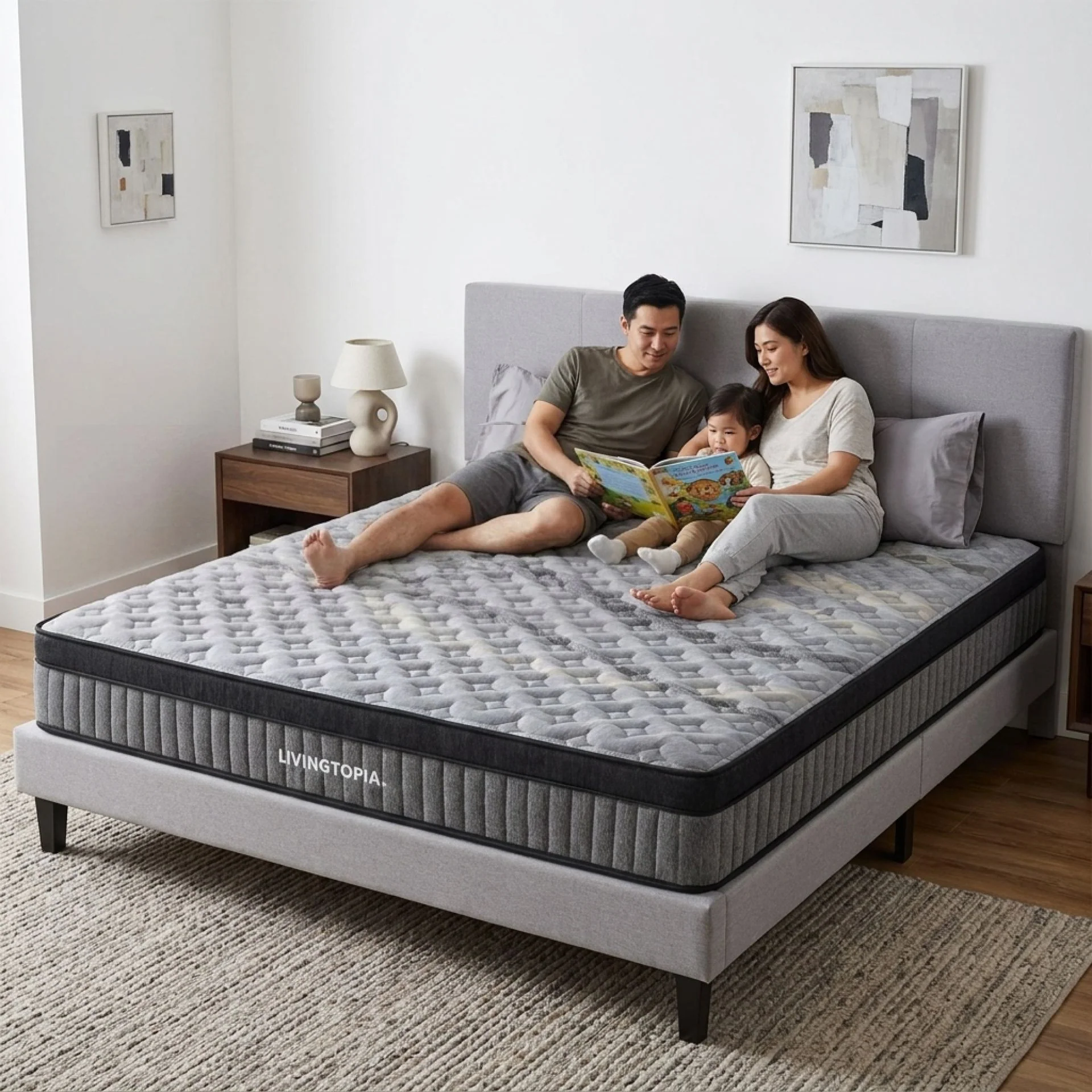 LivingTopia Hybrid Plus Super King Mattress - Image 15