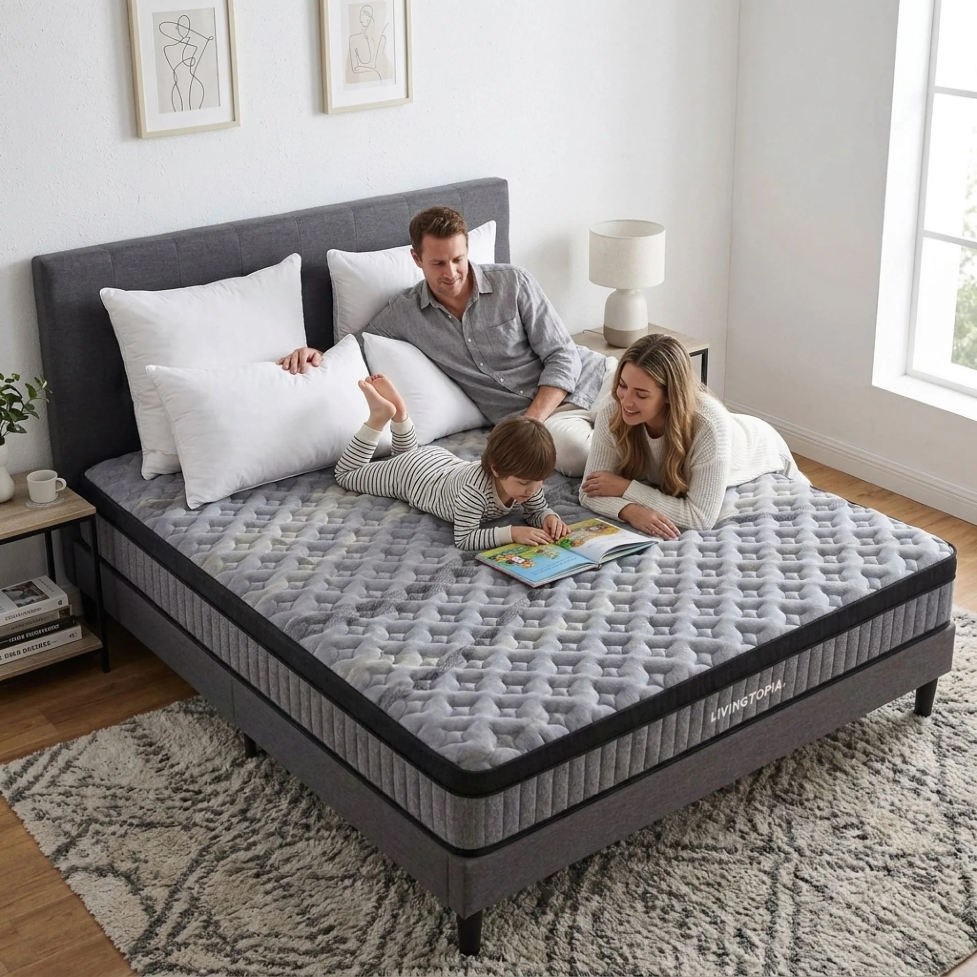 LivingTopia Hybrid Plus Super King Mattress - Image 16