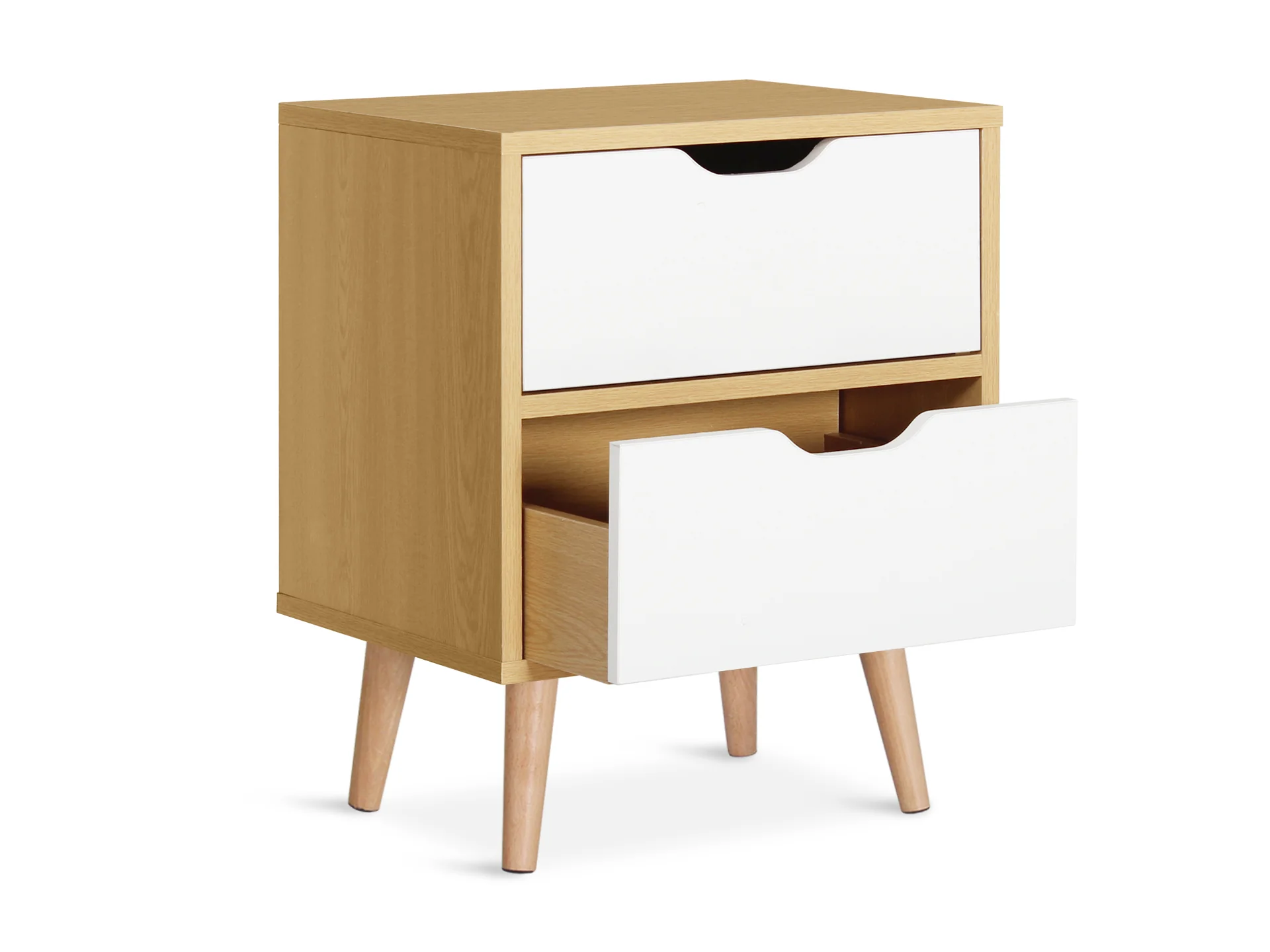 Loy Bedside Table - Maple - Image 4