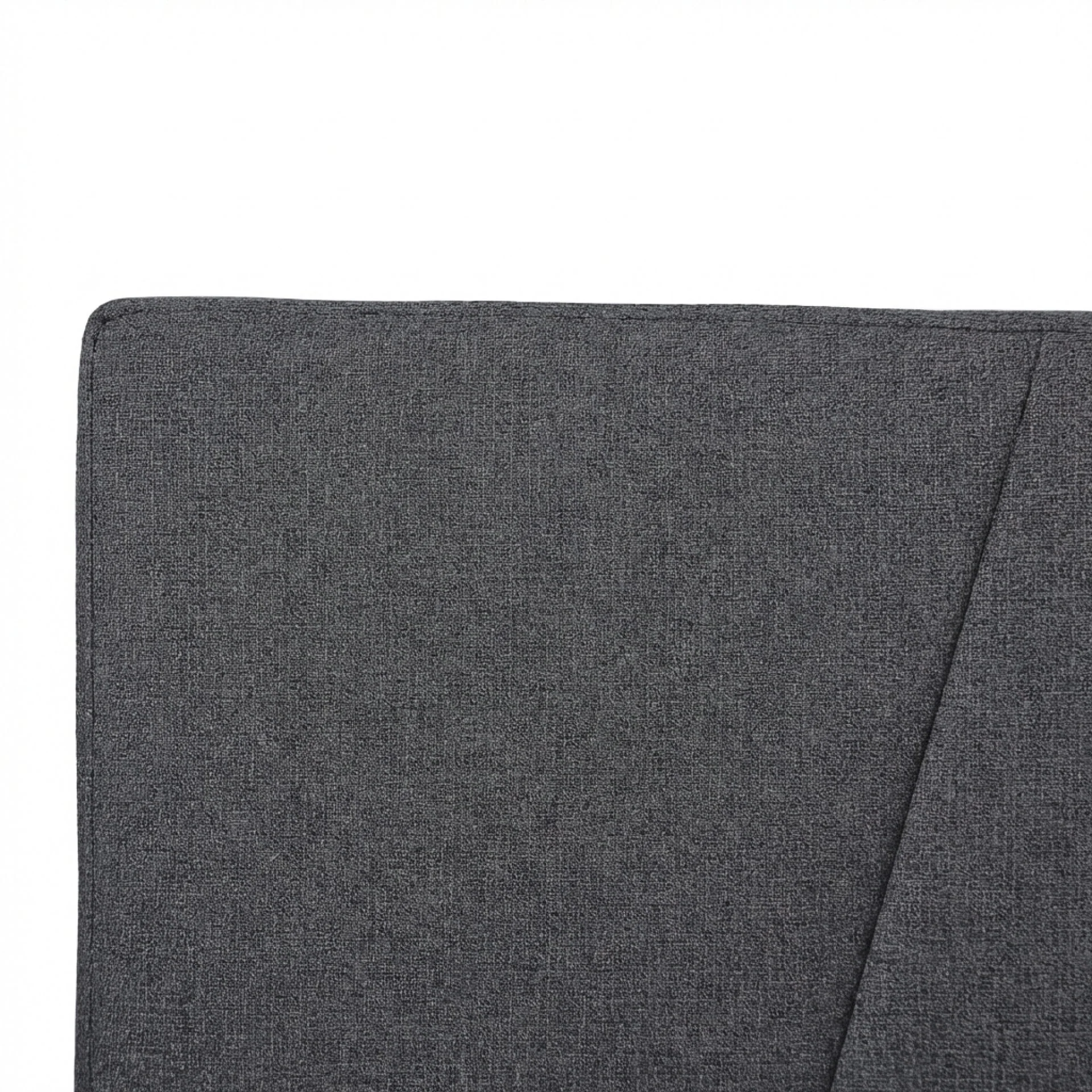 Wireva Linen Queen Bed Frame With 4 Drawers - Dark Grey - Image 9