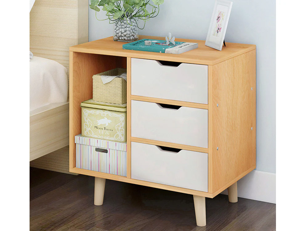 LUCA Bedside Table - MAPLE - Image 3