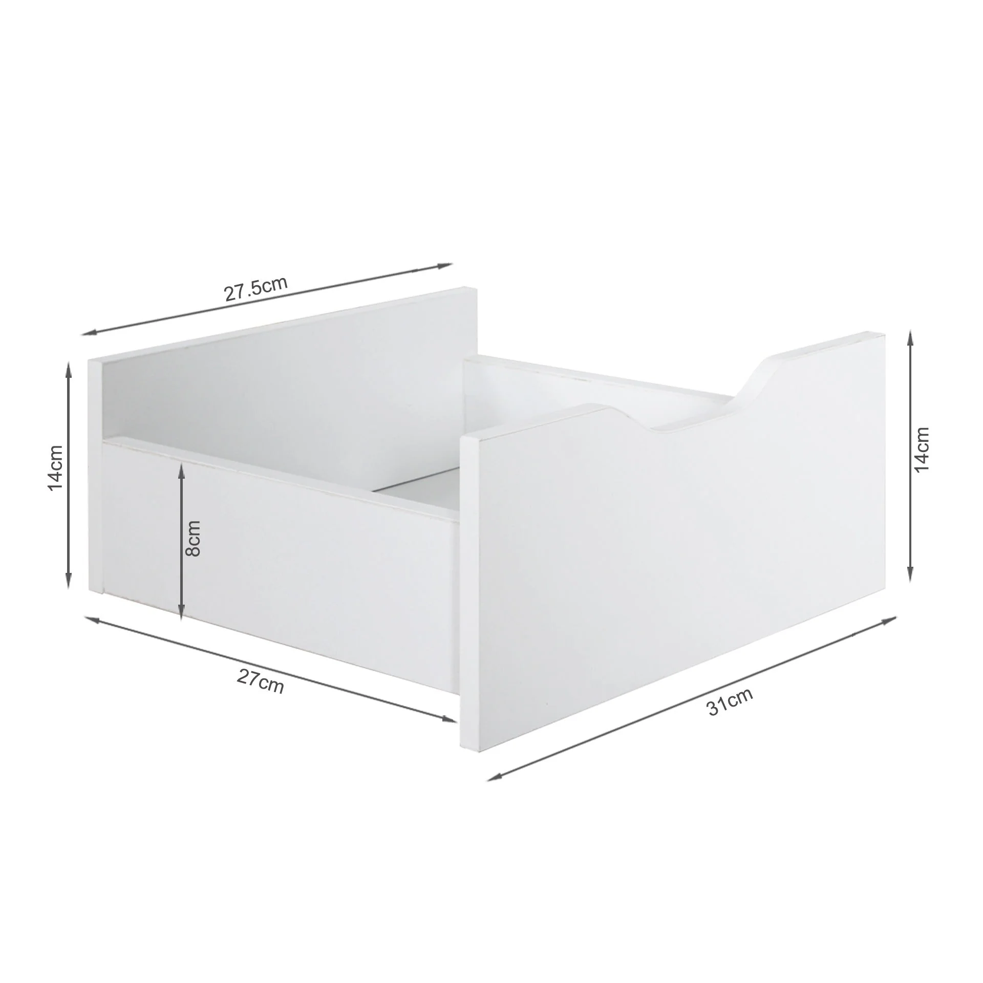 Lucille 1.2M Entertainment Unit - White - Image 13