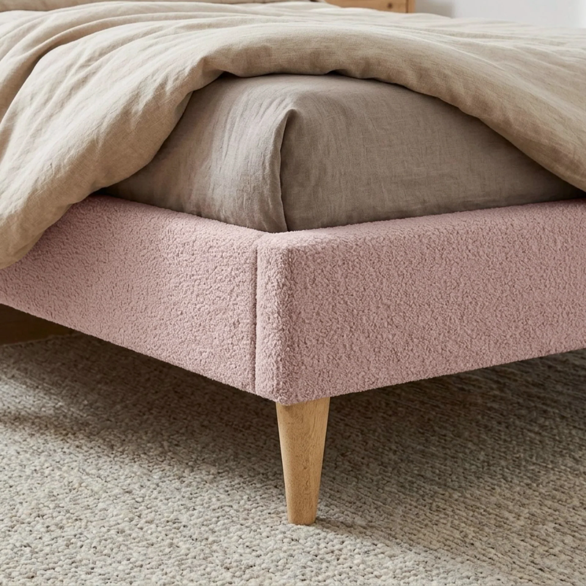 Lydia Single Bed Frame - Pink - Image 7